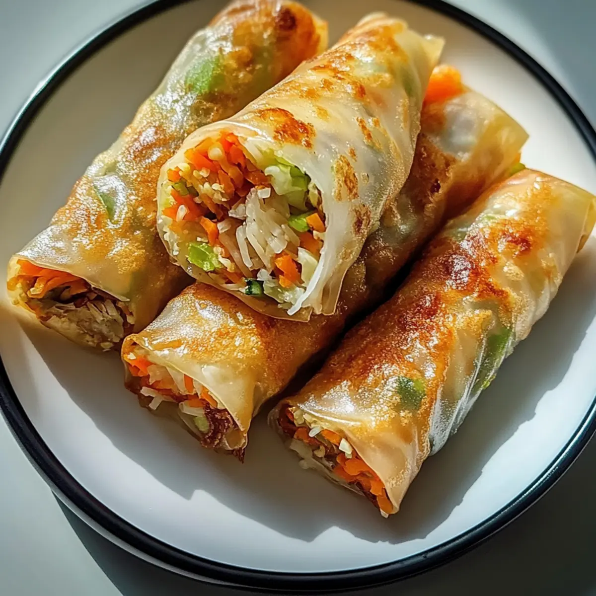 Crispy Reisblatt-Nudelrollen für jeden Anlass