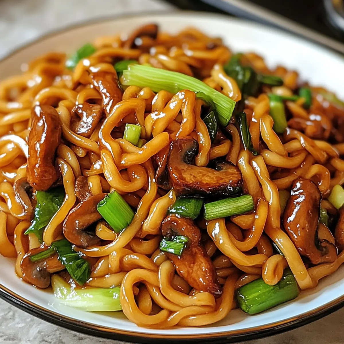 Shanghai gebratene Nudeln in nur 30 Minuten