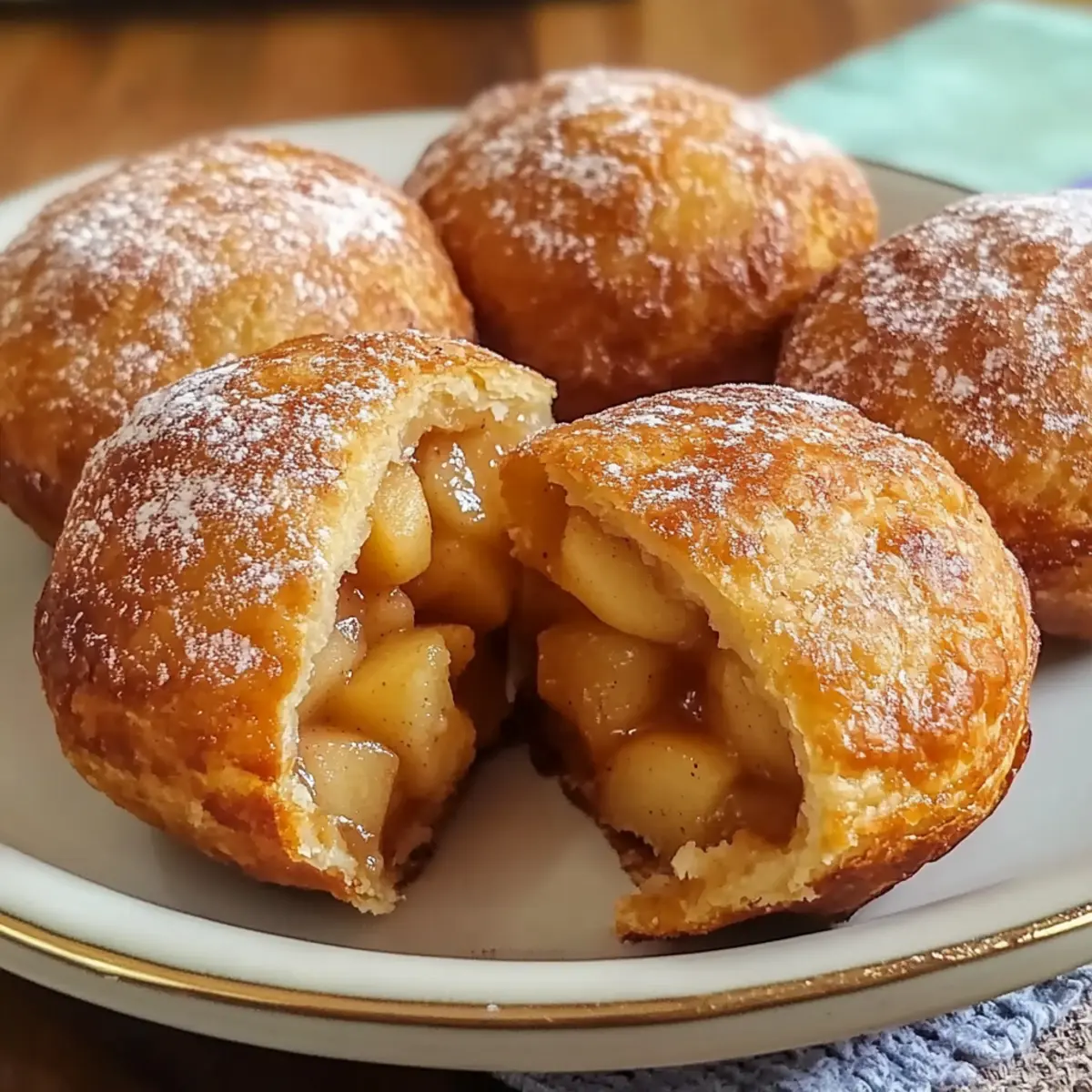 Apfelkuchenbomben: Schnelle Köstlichkeit für den Herbst