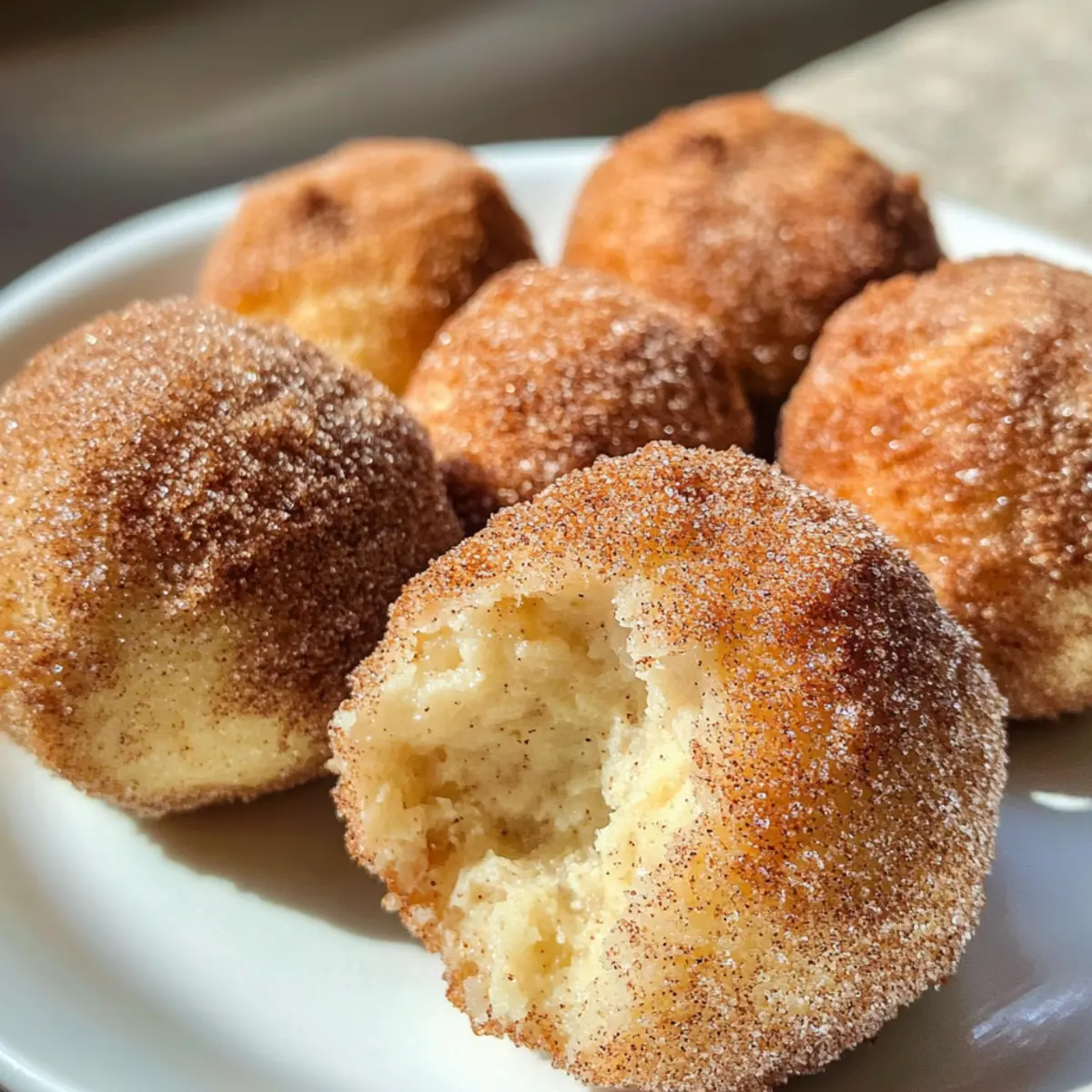 Bananen-Donut-Löcher schnell und gesund zaubern