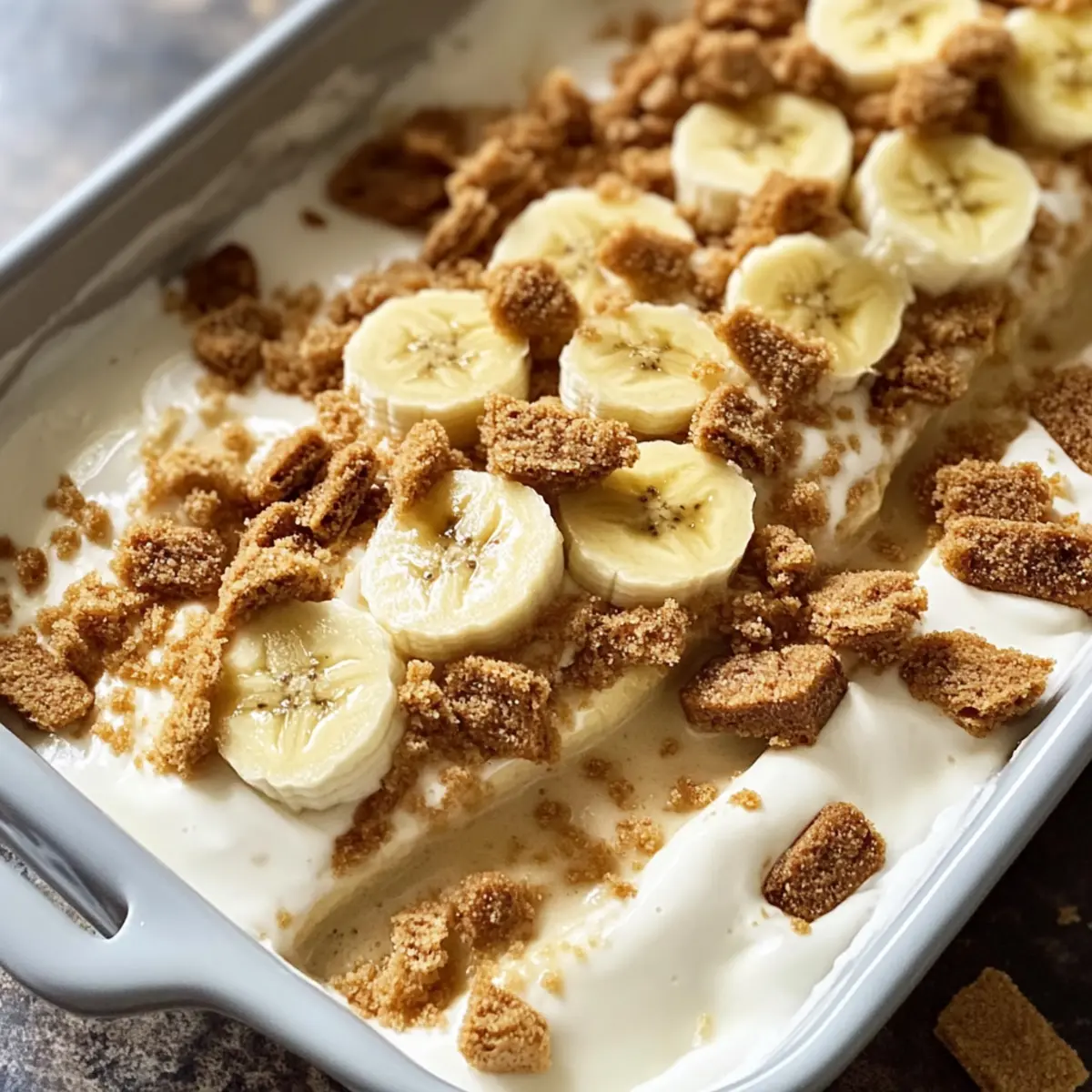 Biscoff-Bananenpudding: Einfach und Cremig Genießen