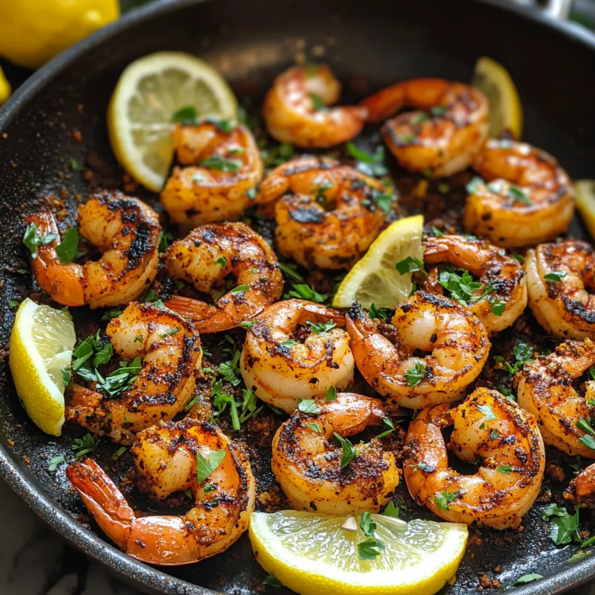 Schwarze Garnele: Schnelles One-Pan Rezept