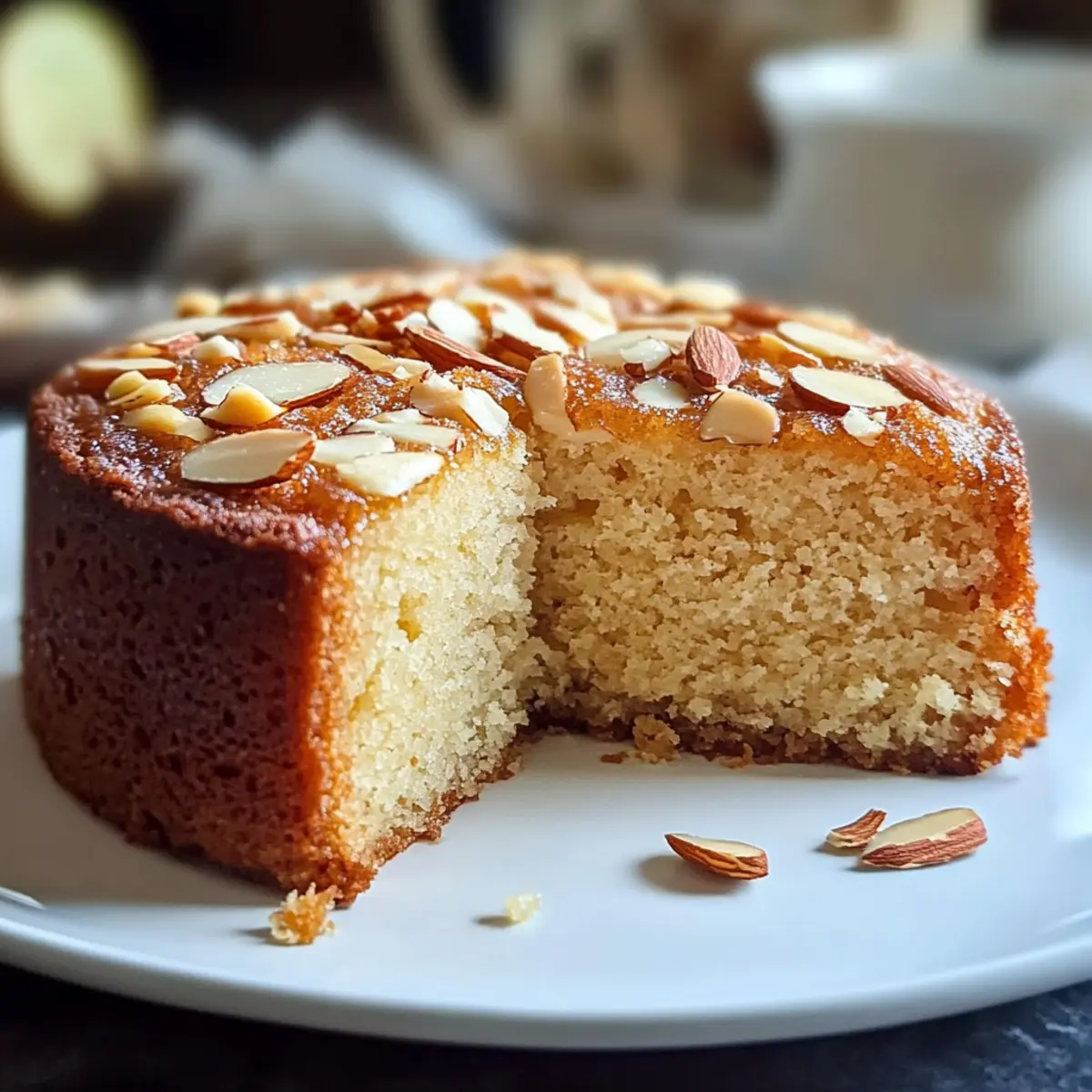Butter-Mandel-Kuchen ganz einfach selber machen