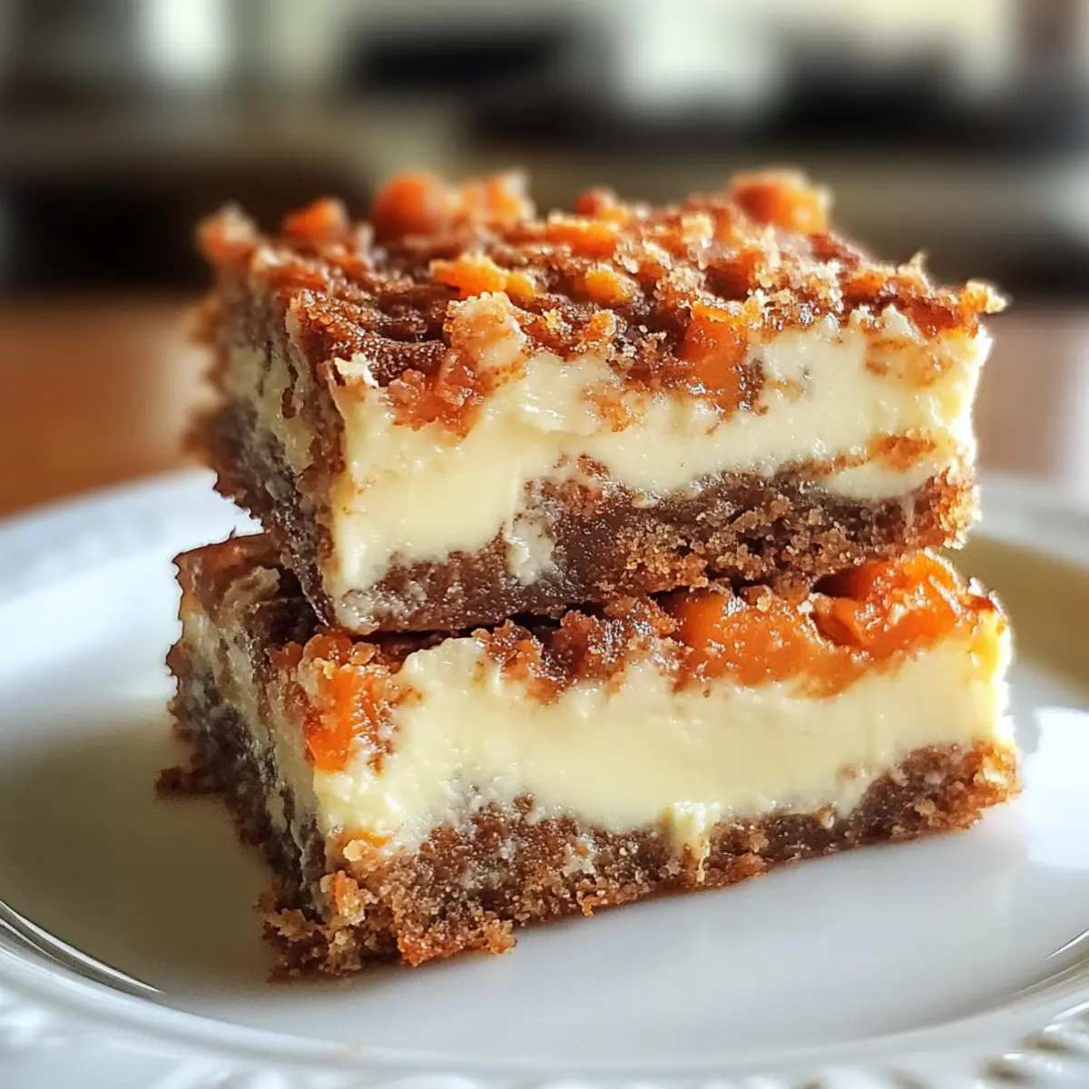 Karottenkuchen Frischkäse Riegel ganz einfach zaubern