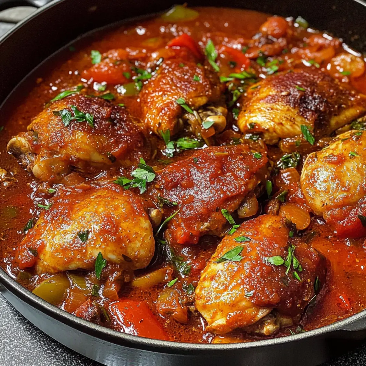 Hühnchen Cacciatore – Italienischer Genuss für Zuhause