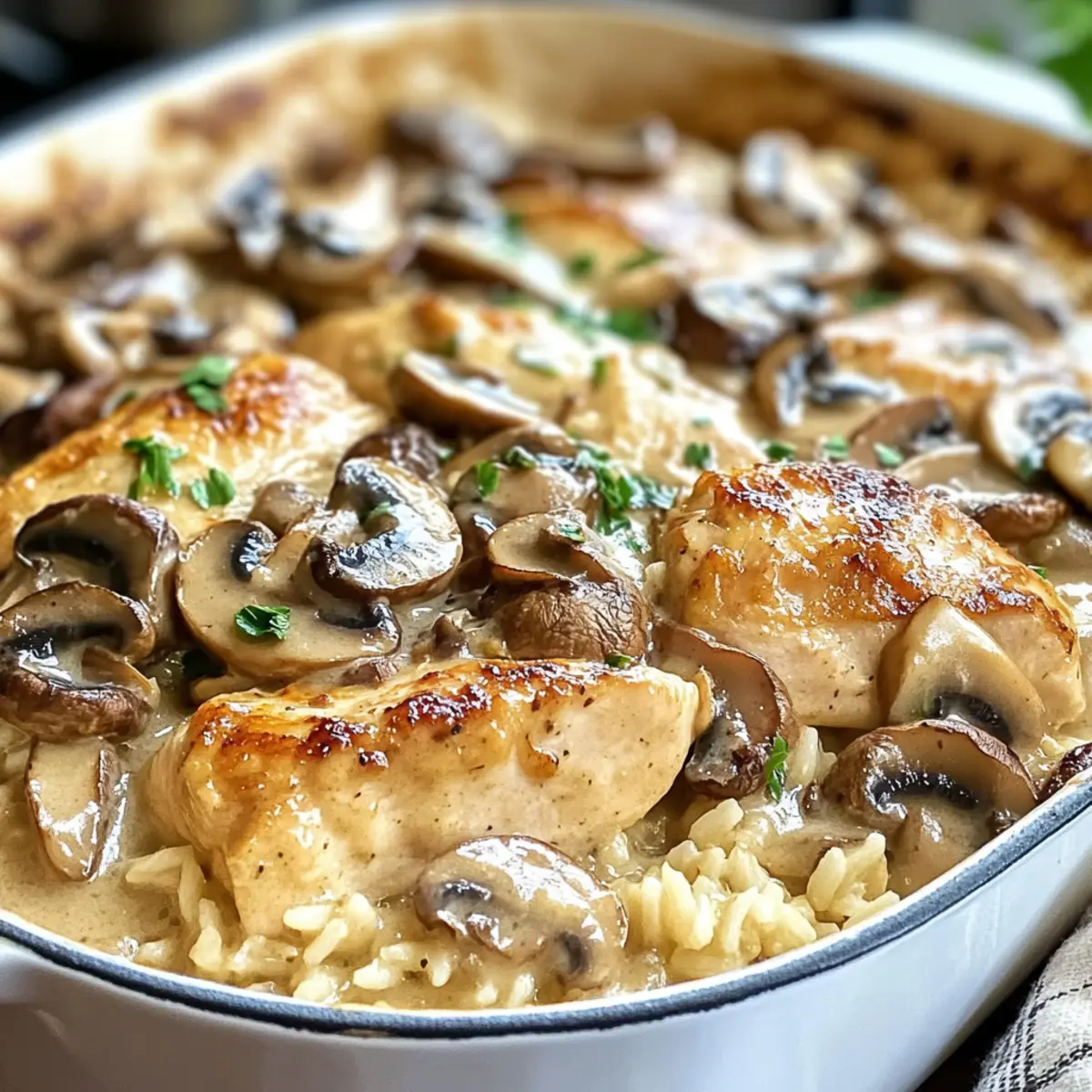 Hühnchen Marsala Auflauf: Einfach & Lecker Kochen