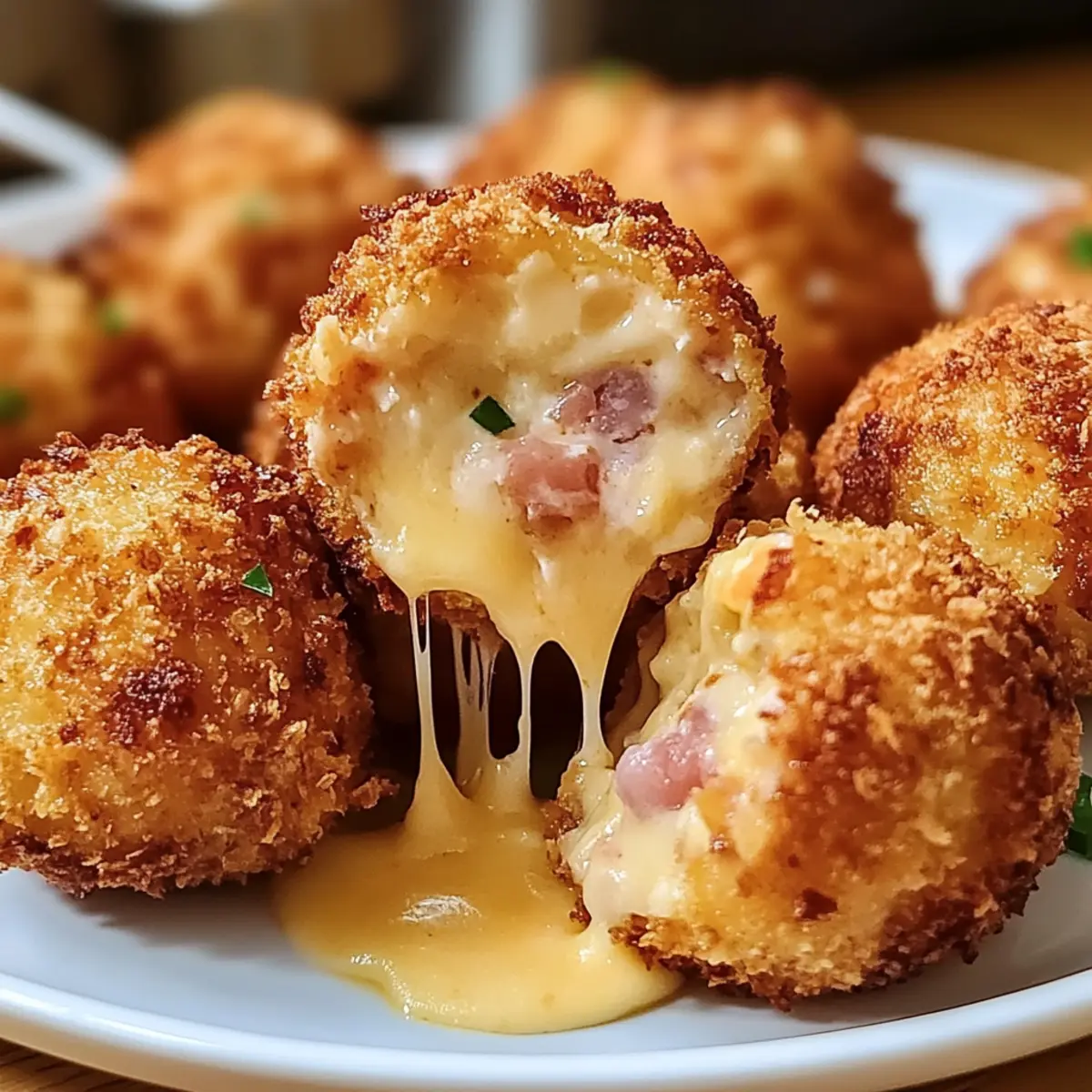 Cordon Bleu Bissen im Airfryer zubereiten