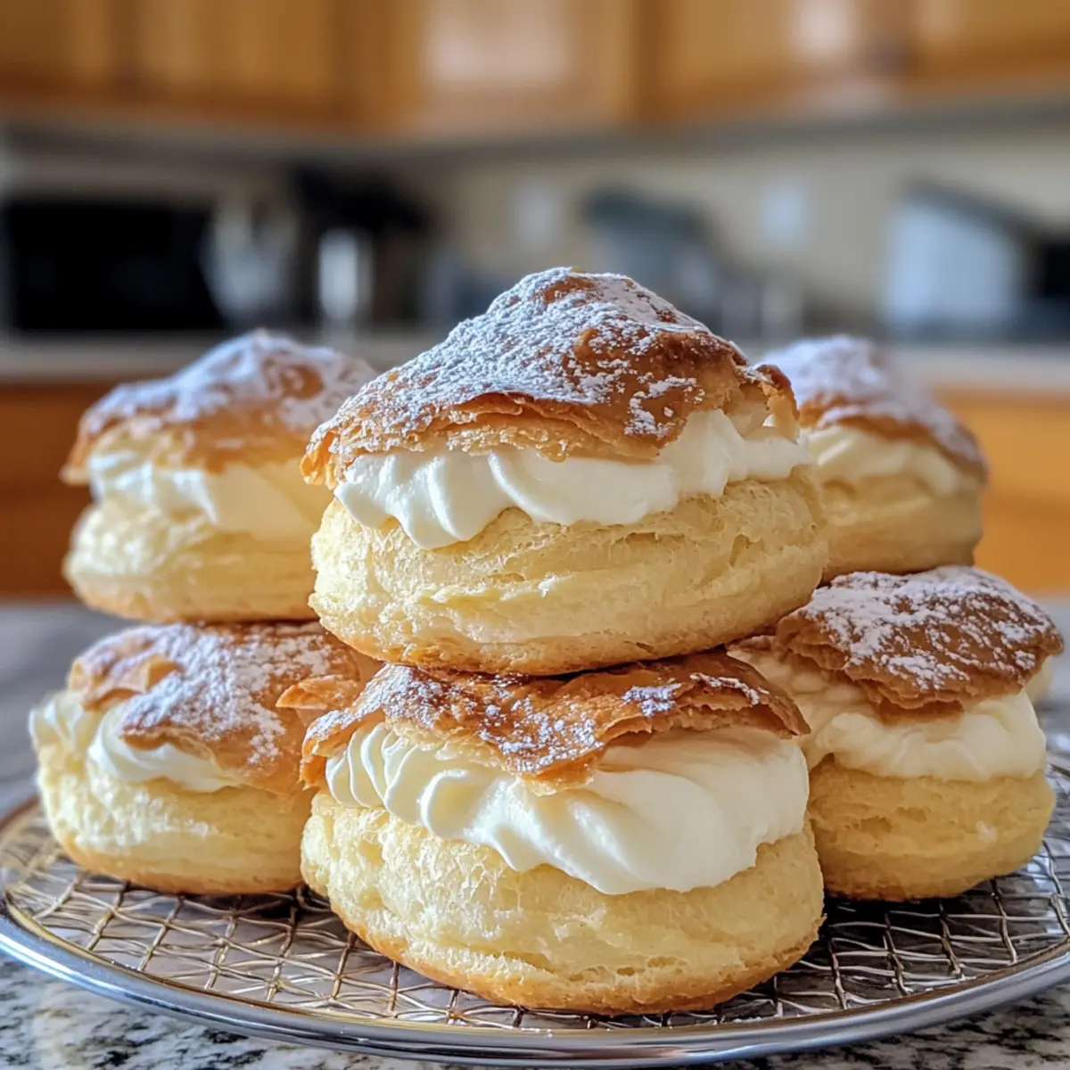Enthusiastische Profiteroles für Zuhause zaubern