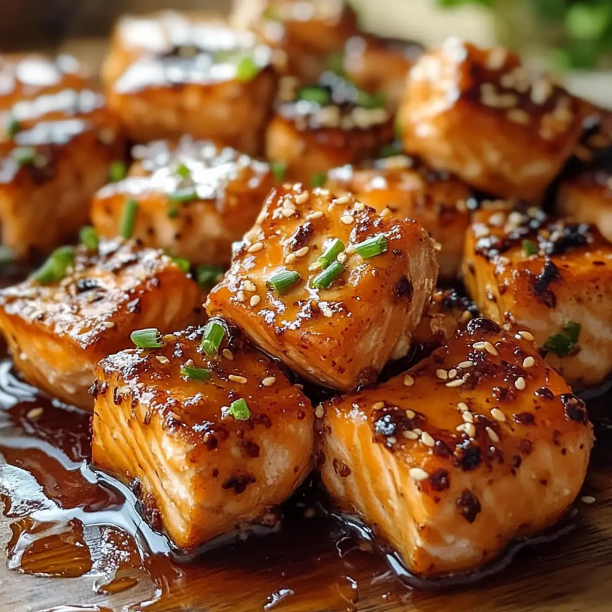 Milchfreie Honig-Knoblauch-Lachs-Bissen genießen