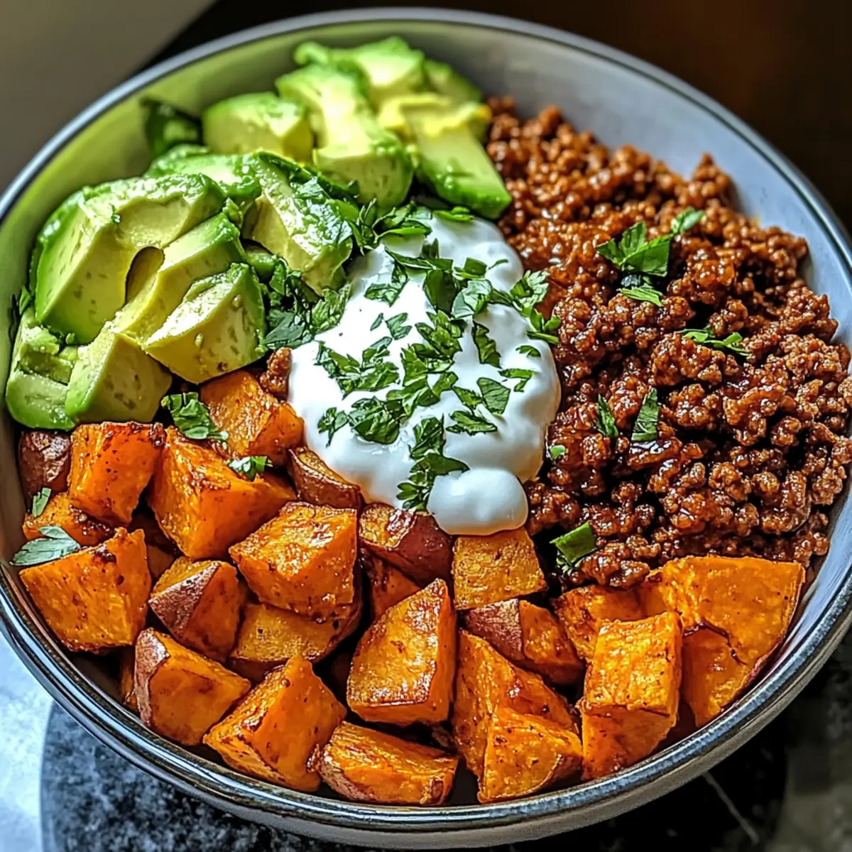 Rinderhackfleisch Honigschale ganz nach deinem Geschmack