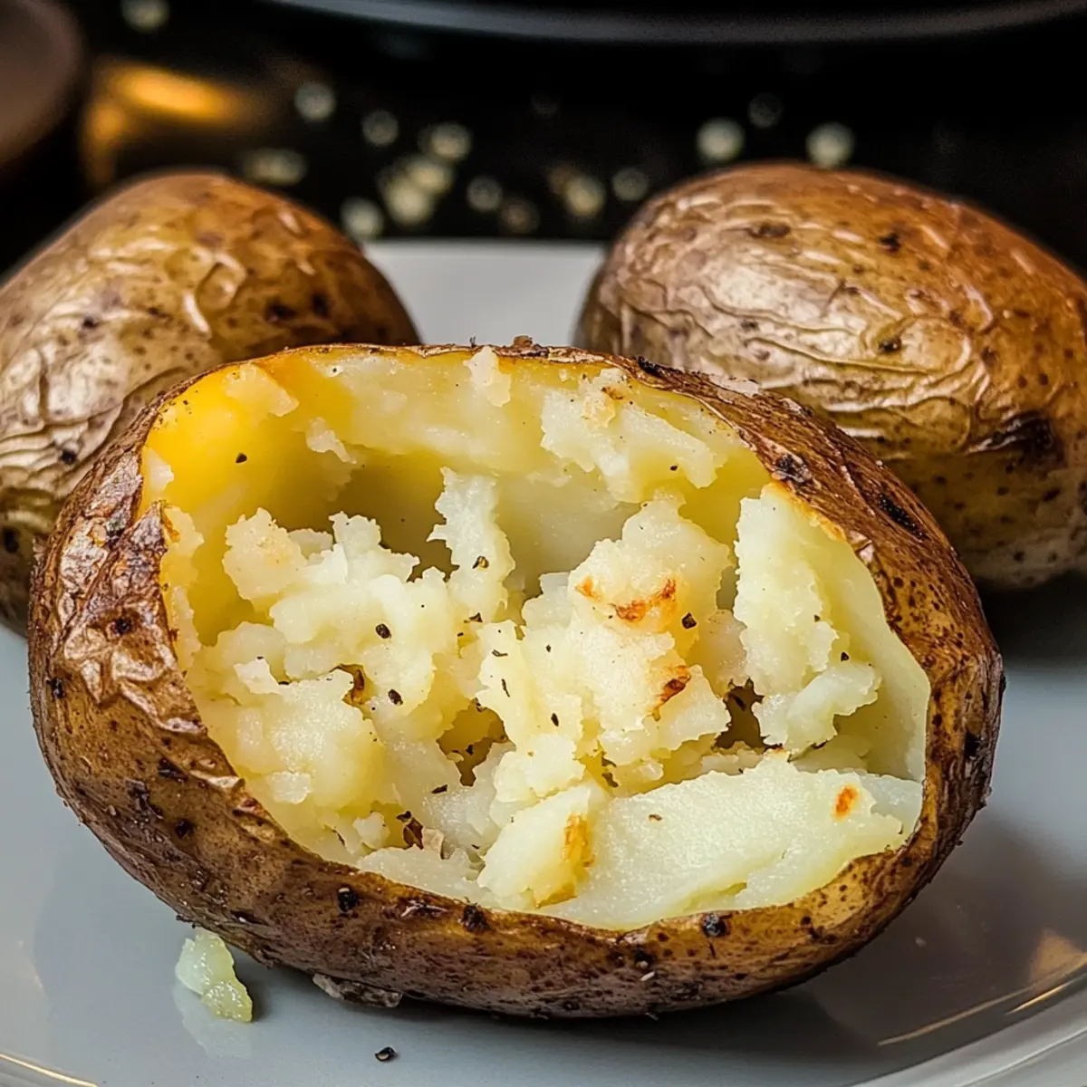 Perfekte Ofenkartoffel aus der Heißluftfritteuse