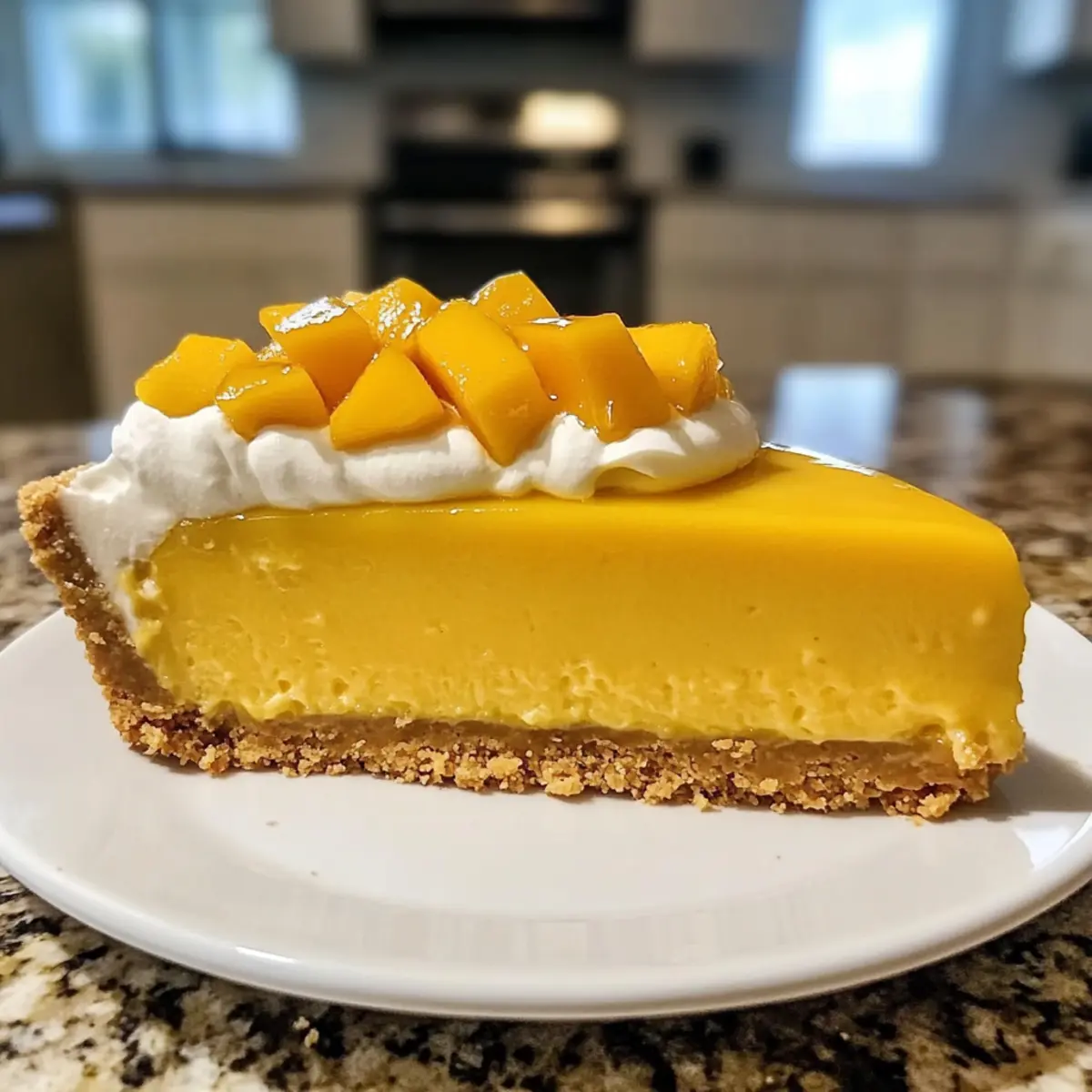 Mango-Käsekuchen ganz einfach ohne Backen