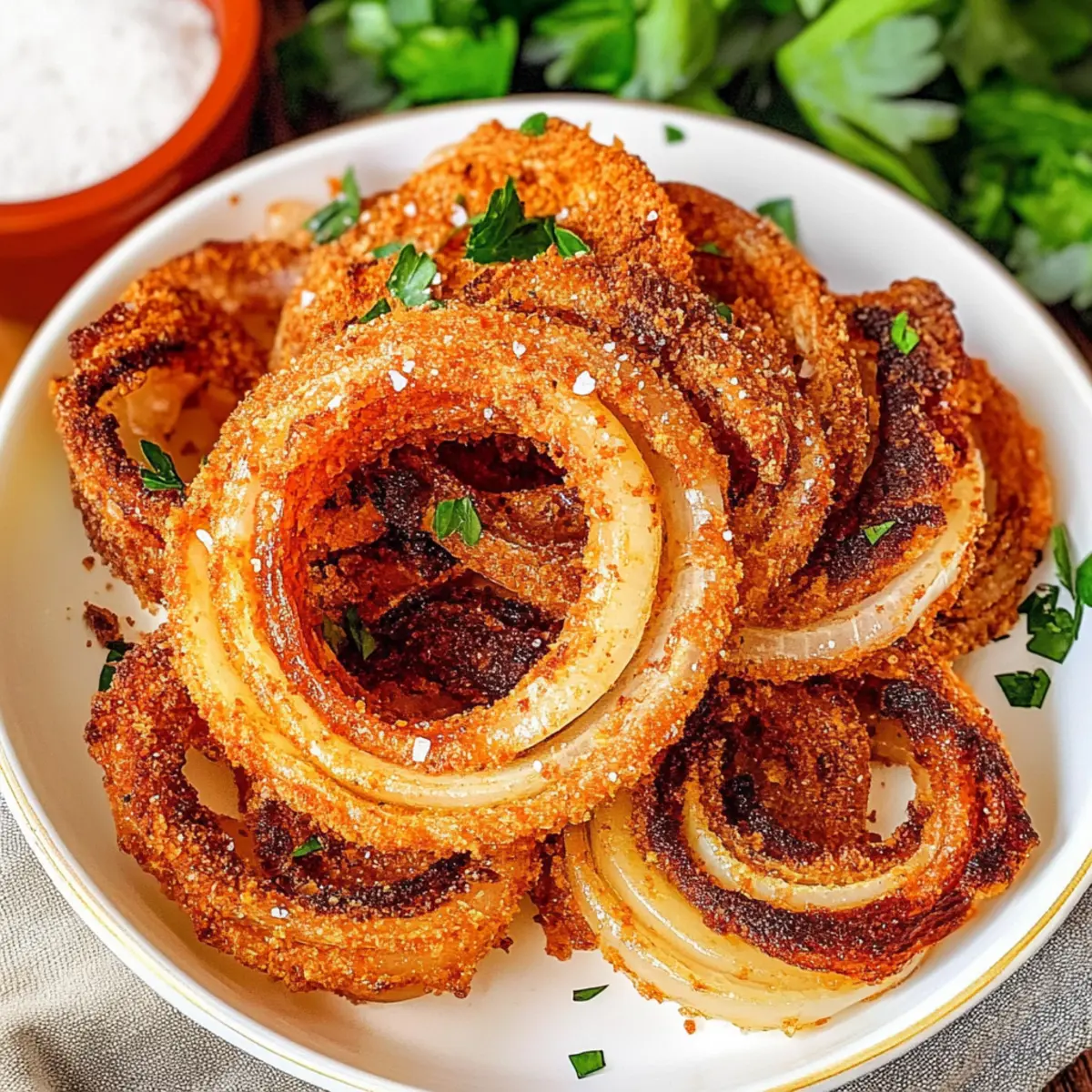 Köstliche Zwiebelringchips für deinen Snack-Hunger