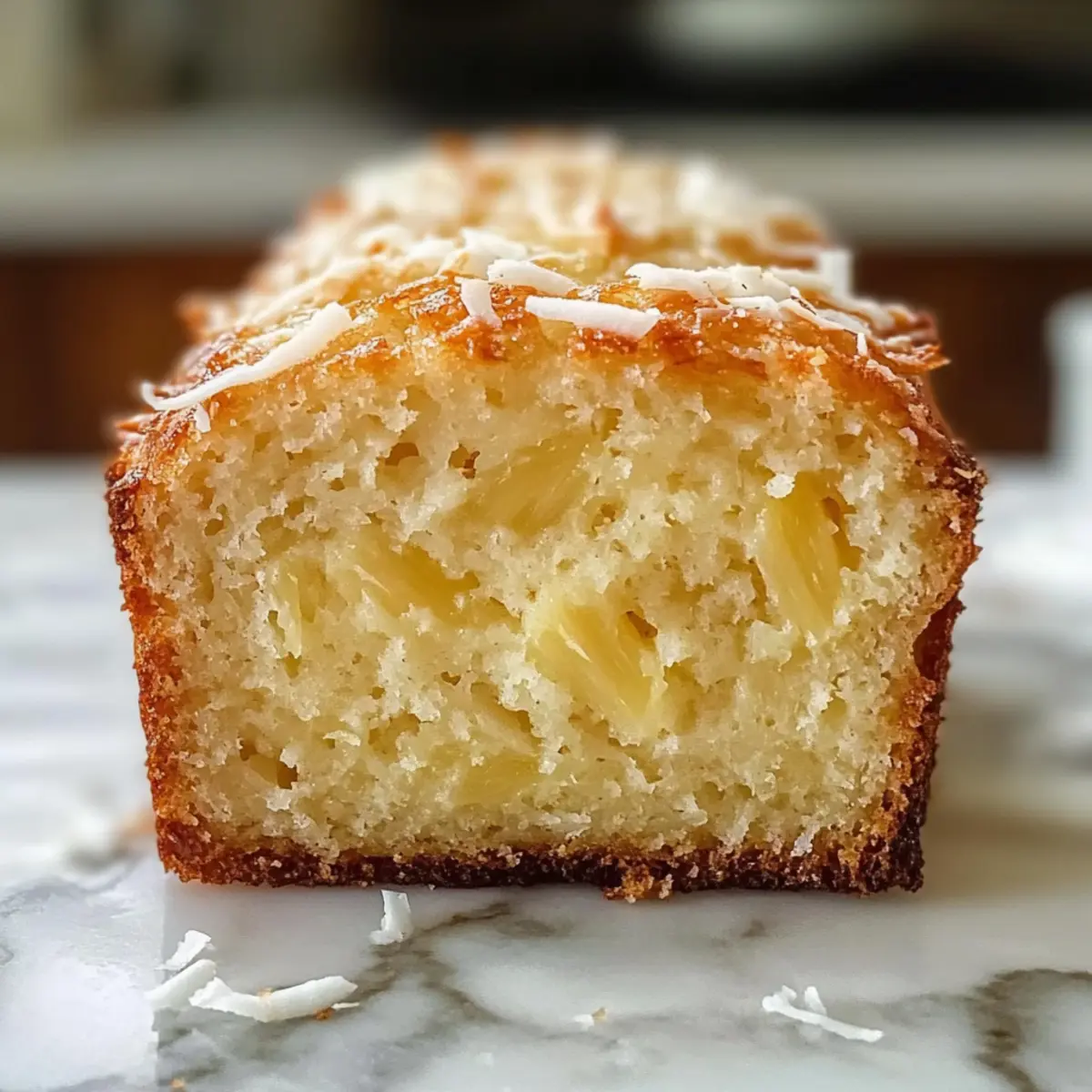 Ananas Kokosnuss Brot – Blitzschnell und Lecker