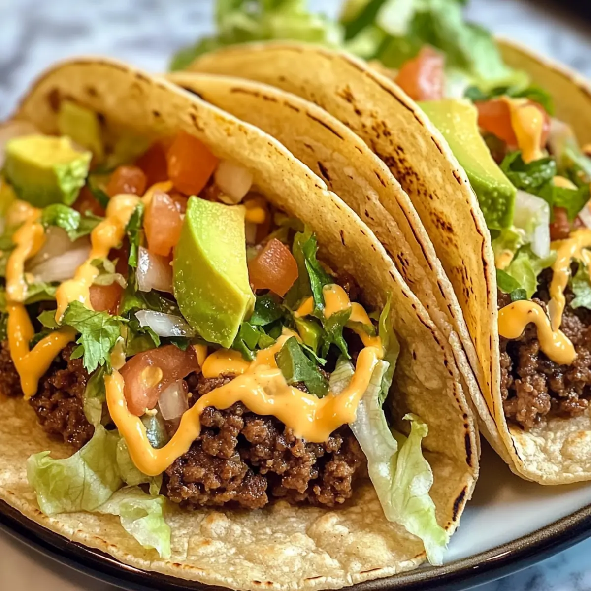 Smash Burger Tacos - Die perfekte Fusion für Zuhause