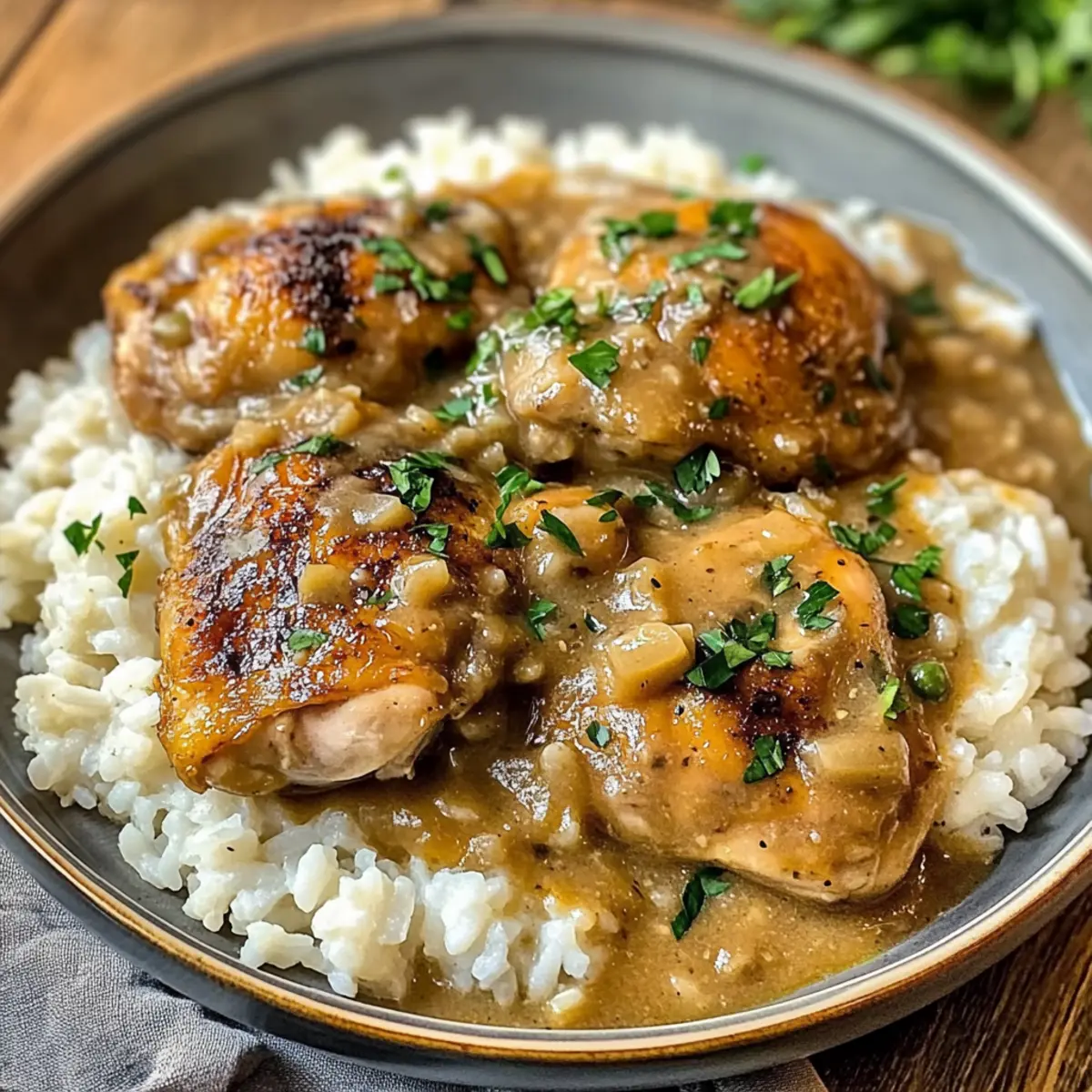 Überbackenes Hähnchen und Reis ganz einfach selbst gemacht