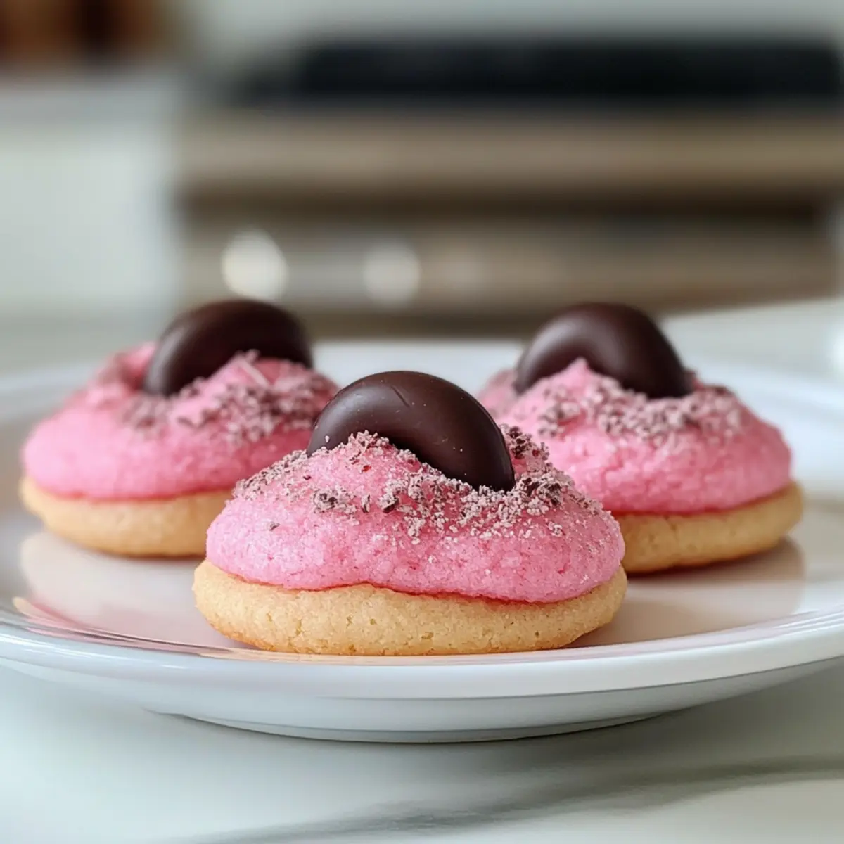 Erdbeer-Kuss-Plätzchen für perfekte Naschmomente