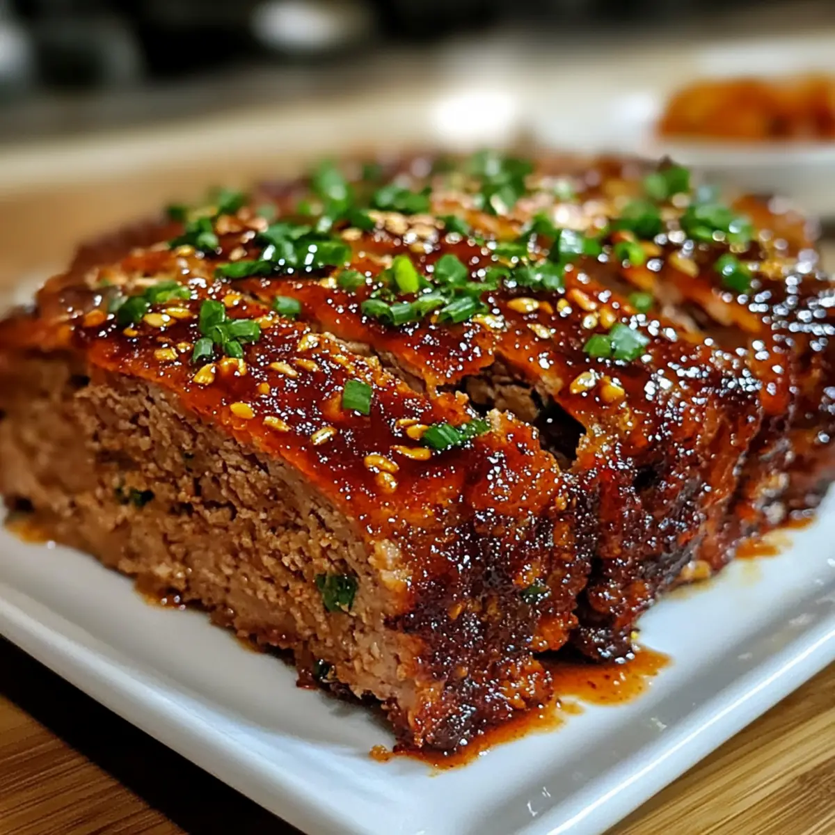 Süßer & würziger koreanischer BBQ-Fleischlaib Genuss