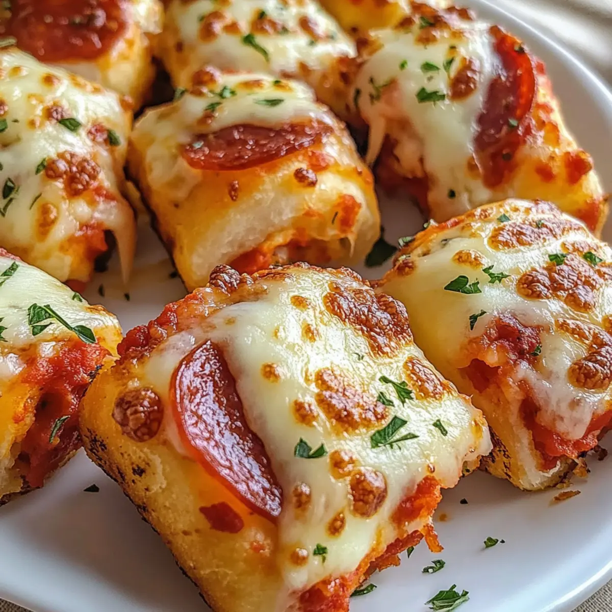 Luftfritteuse Pizza-Rollen: Schnelle Snack-Genüsse
