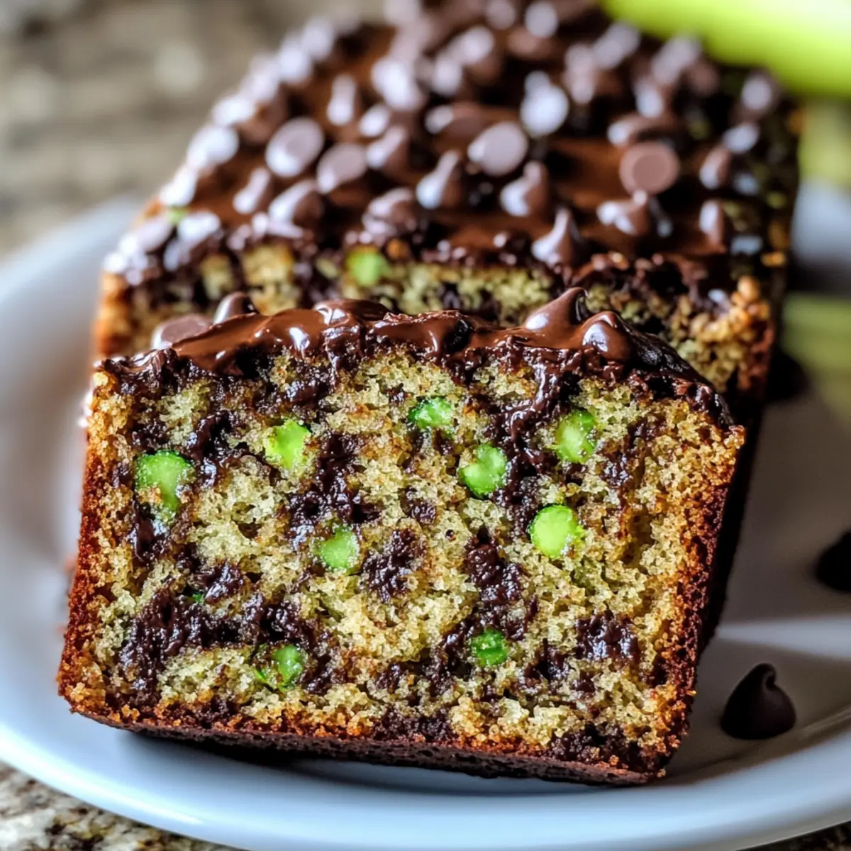 Schokoladenstückchen-Zucchinibrot für die ganze Familie