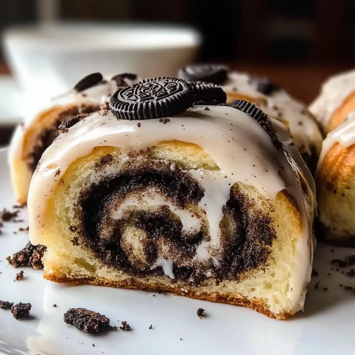 Zimtschnecken mit Oreos für deinen süßen Genuss