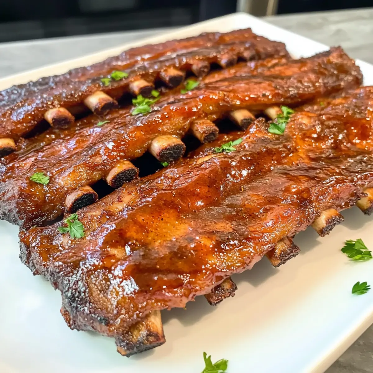 Crispy Luftfritteuse Rippen – Saftig und Knusprig