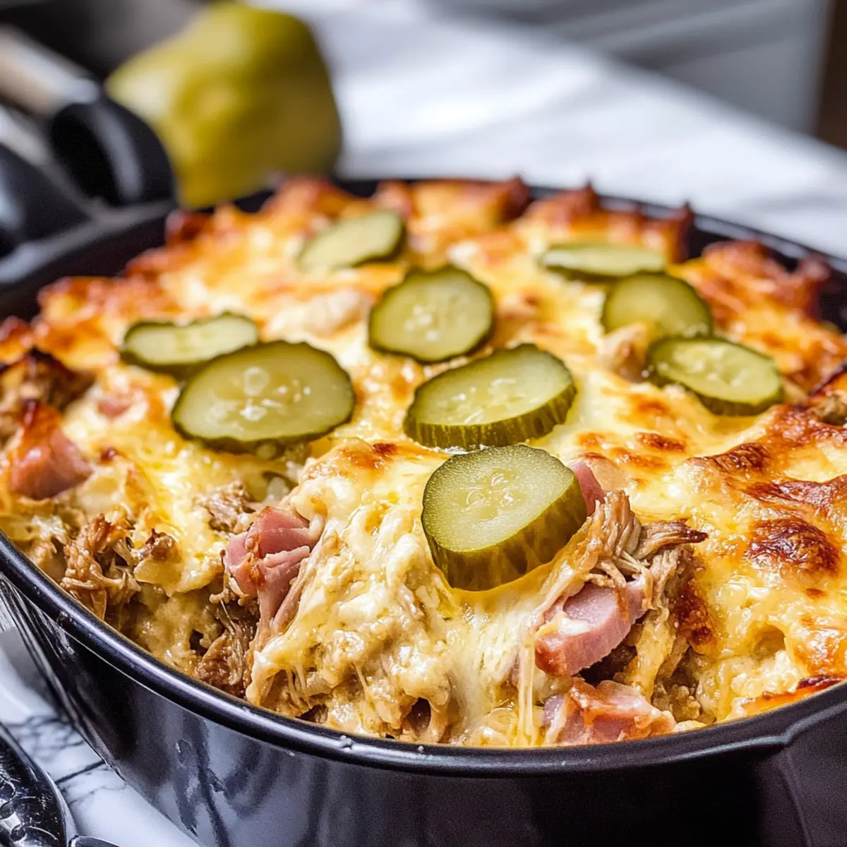 Kubanischer Auflauf für schnelle Dinner-Liebe