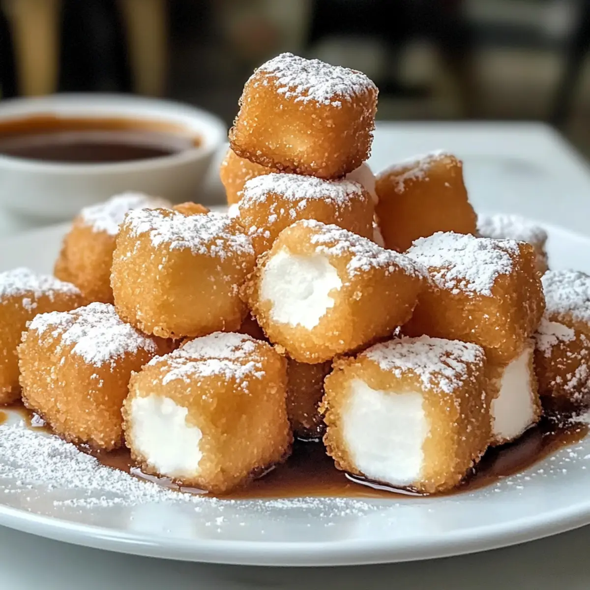 Frittierte Marshmallows: Knusprige Süßigkeit für alle