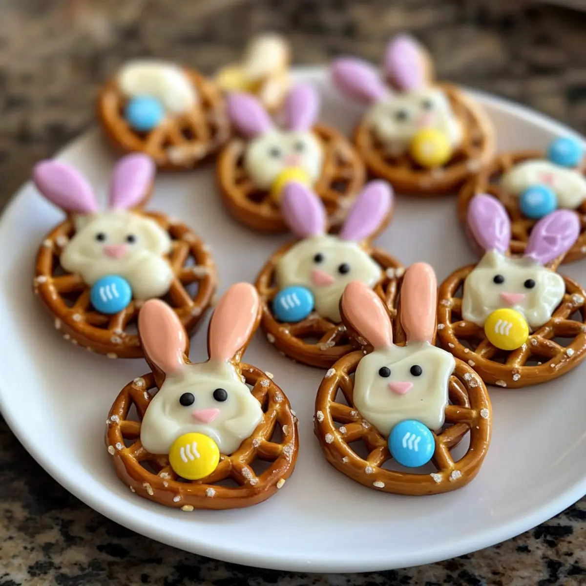 Osterhase Brezel Leckerbissen ganz einfach gemacht