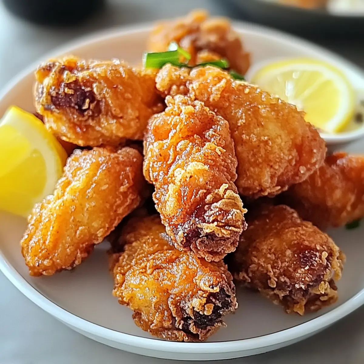 Knuspriges Japanisches frittiertes Hähnchen Rezept