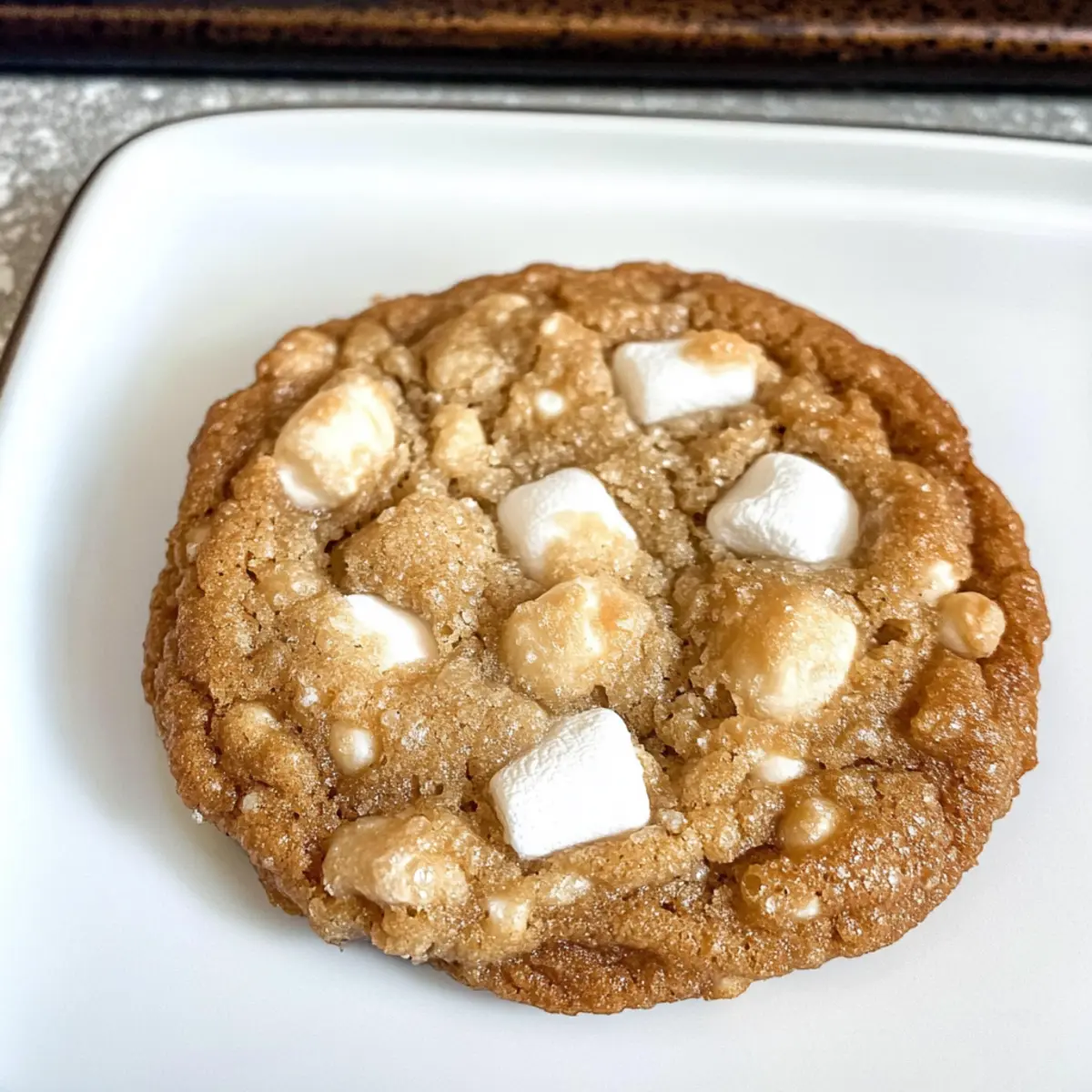 Marshmallow Knusprige Kekse ganz einfach selber machen