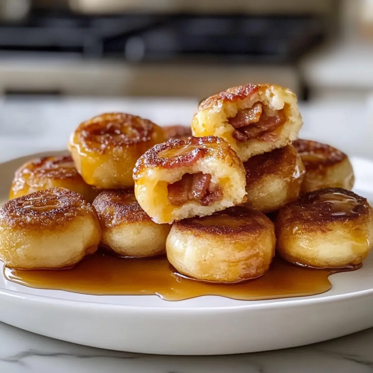 Mini McGriddle Bissen: Perfekt für jeden Frühstückstisch