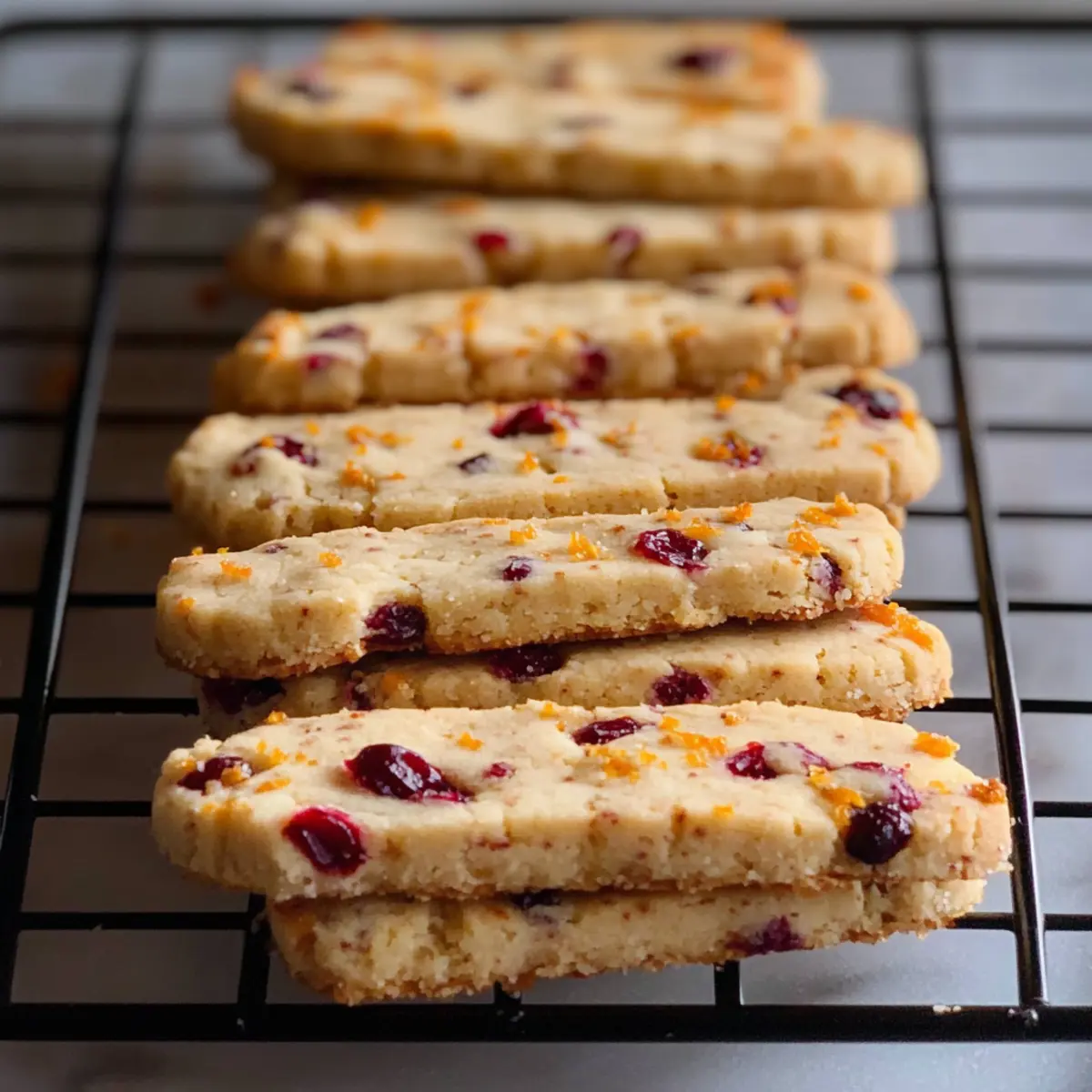 Orange Cranberry Butterplätzchen für festliche Genussmomente