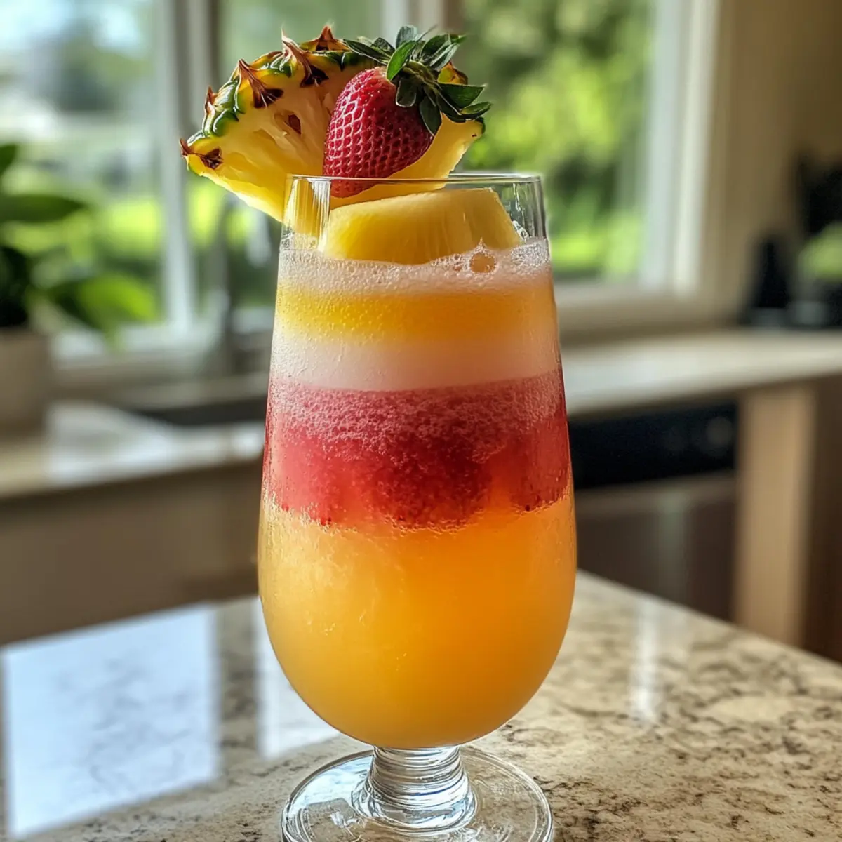 Erfrischende Ananas Pink Limonade für jede Party