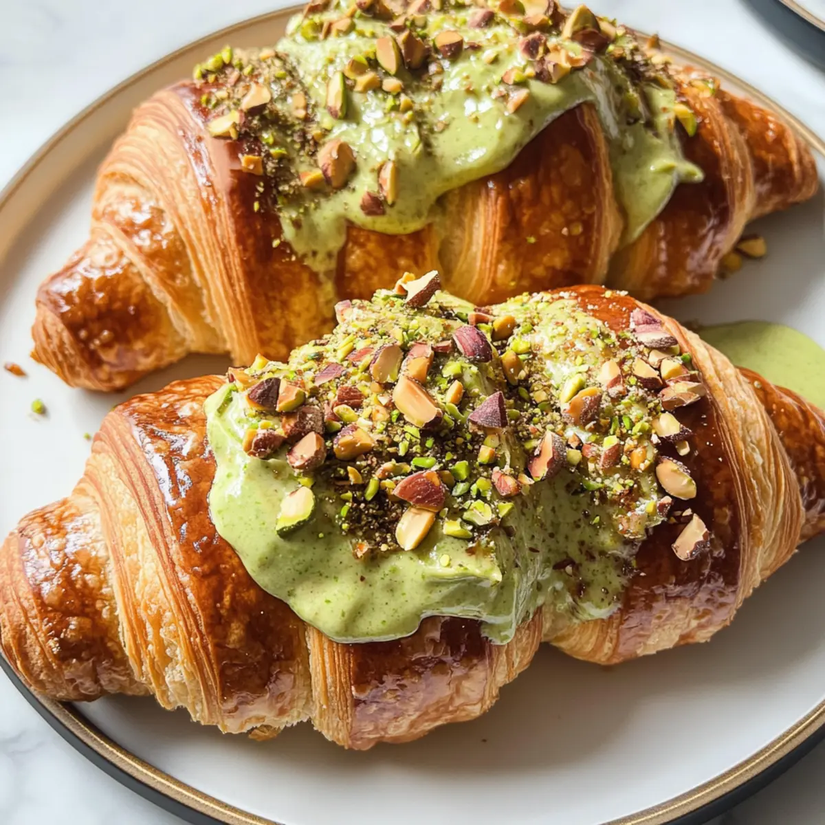 Pistaziencroissants in nur 15 Minuten zaubern