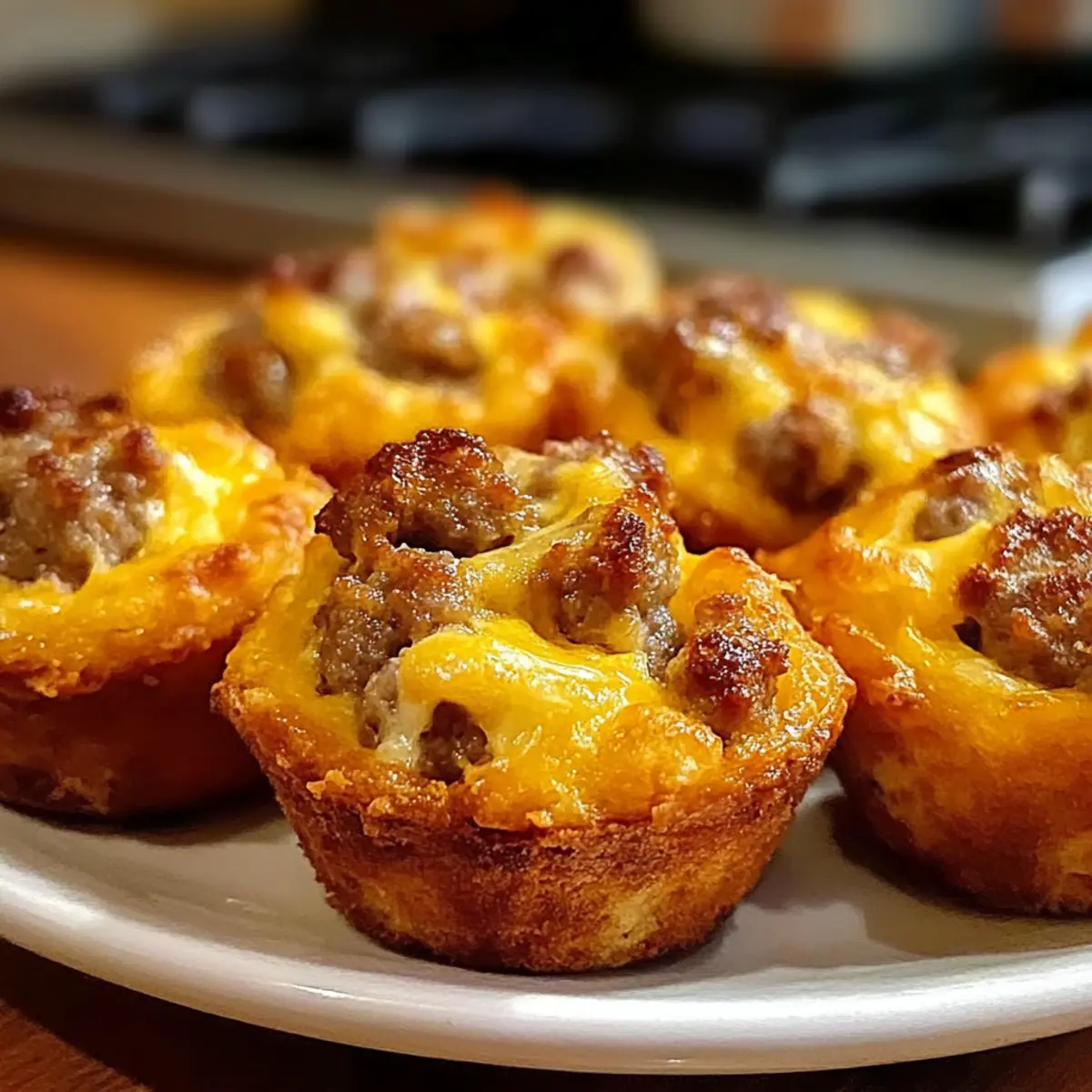 Wurst Frühstücksmuffins für den perfekten Morgen