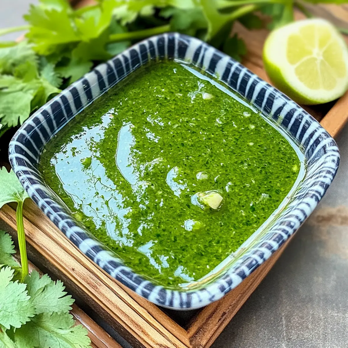 Thailändische Koriandersauce im Handumdrehen