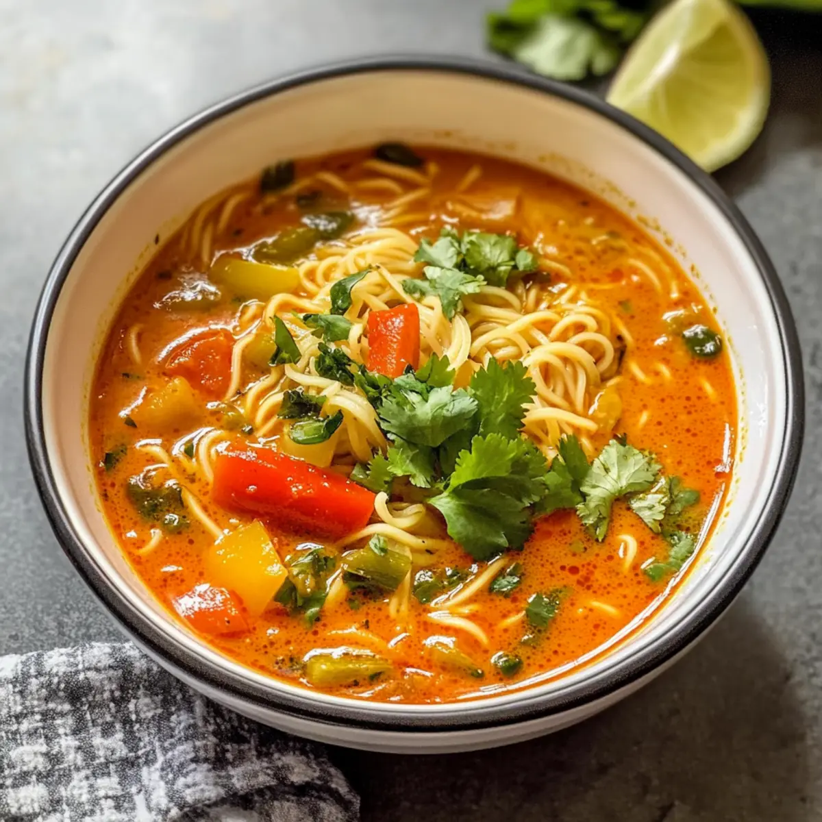 Thai-Curry-Suppe für ultimativen Genuss