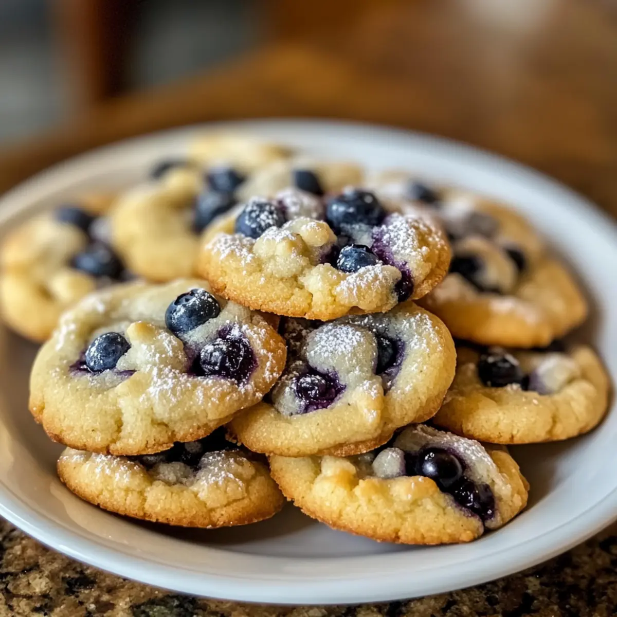 Blaubeeren-Käsekuchen-Kekse: Sommerlicher Genuss