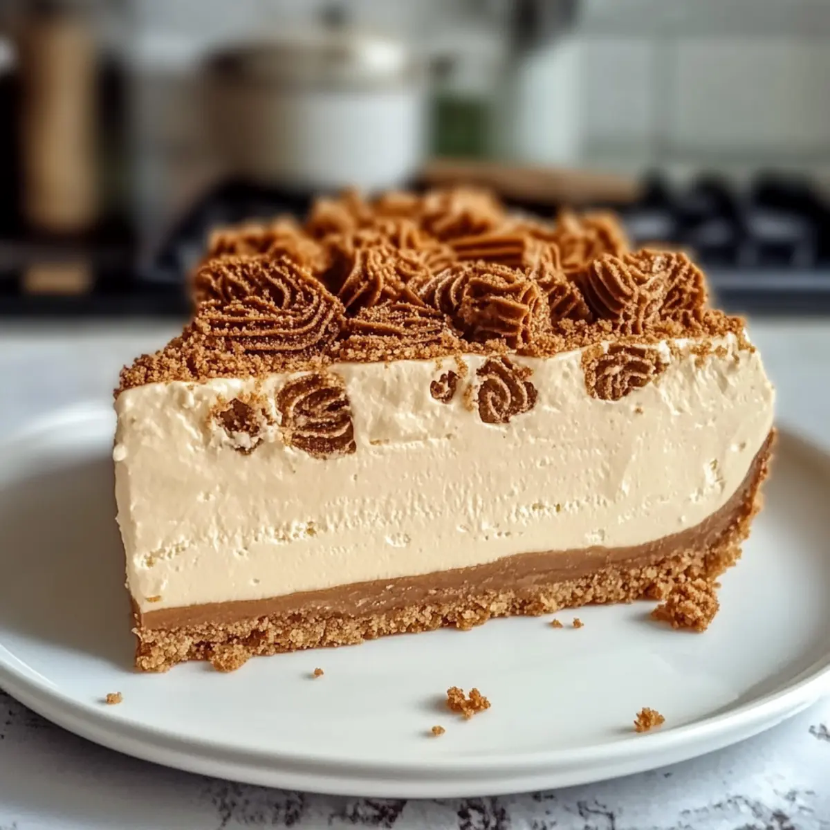 Biscoff Käsekuchen: Schneller Genuss ohne Backen