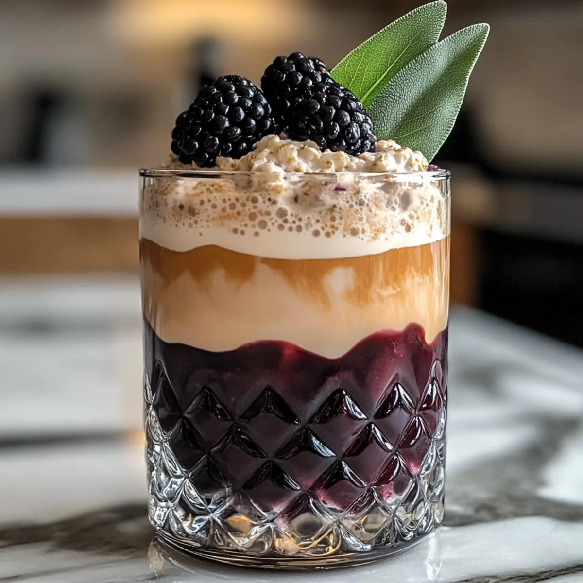 Brombeer-Salbeitee-Kaltbrühung für heiße Sommertage