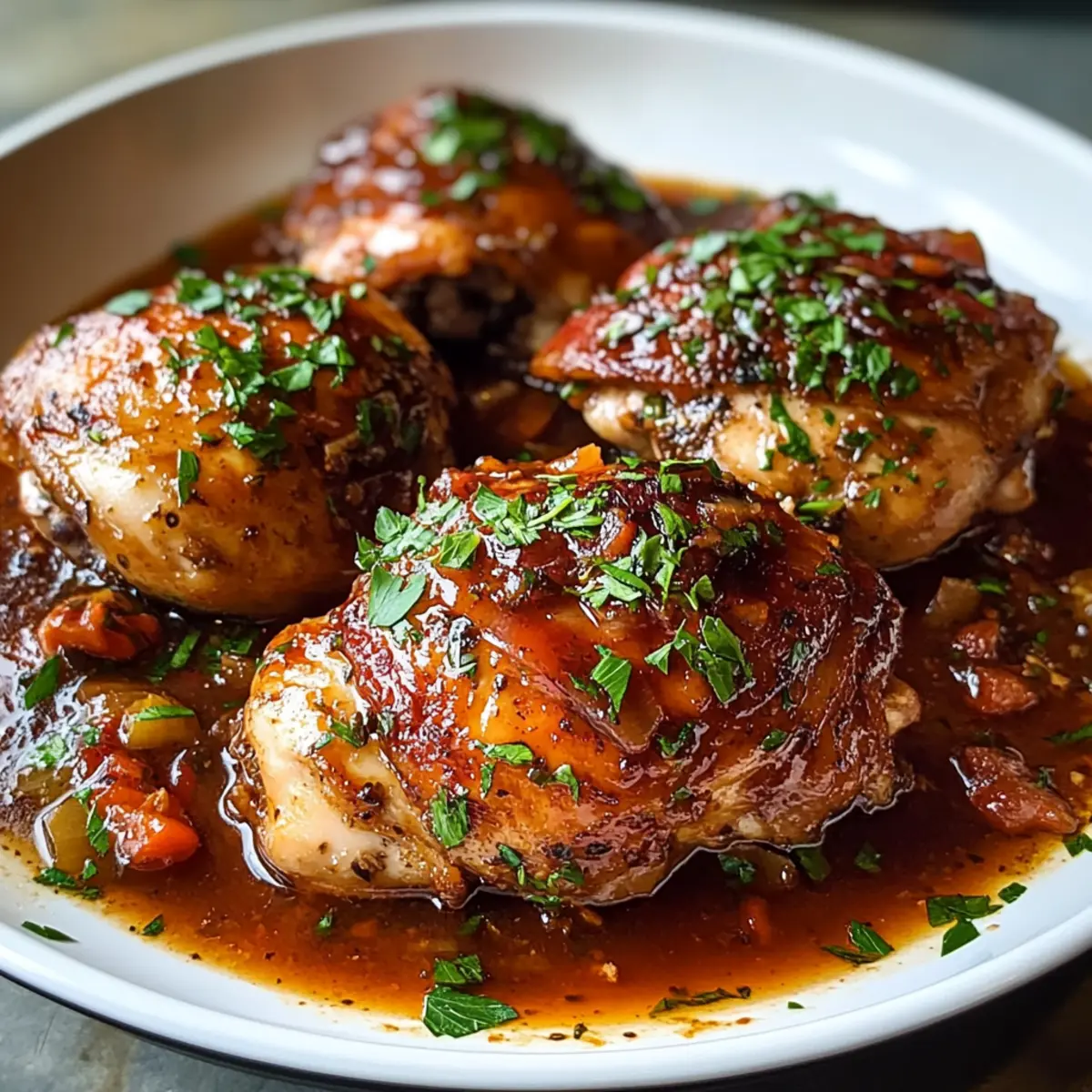 Geschmortes Catalina-Hähnchen für nostalgischen Genuss