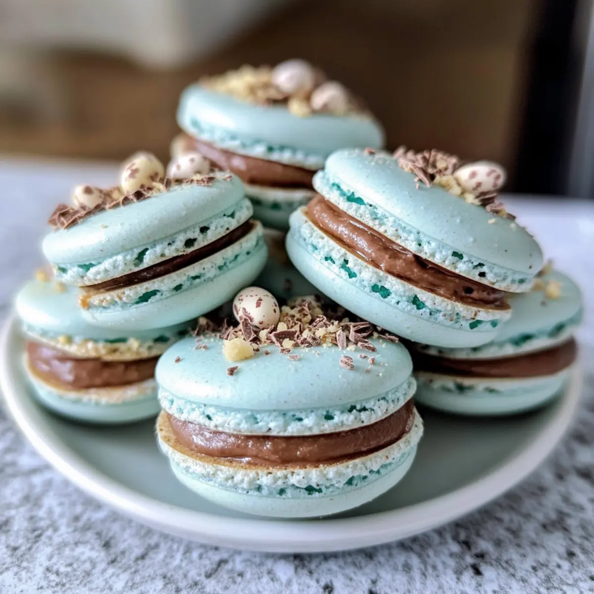 Kadbury-Ei-Makronen für Ostern zaubern