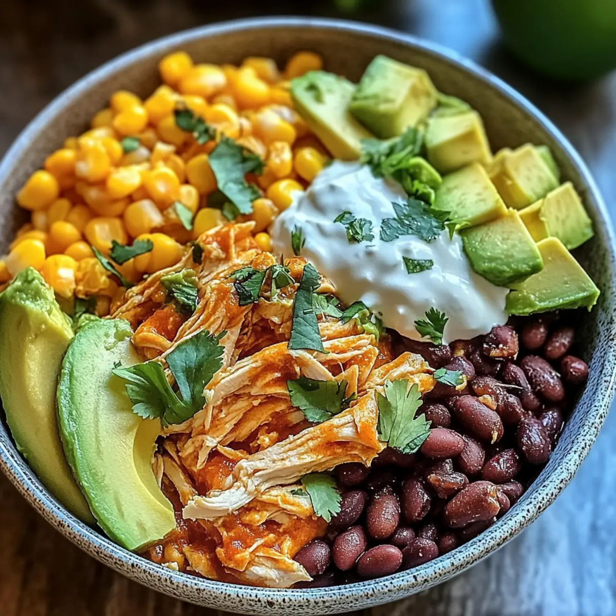 Hühnchen-Enchilada-Schalen einfach und lecker