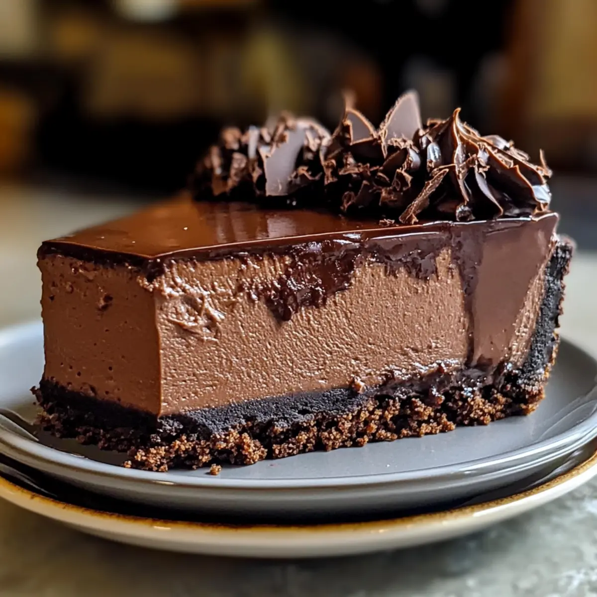 Schokoladenkäsekuchen für wahre Schokoladenliebhaber