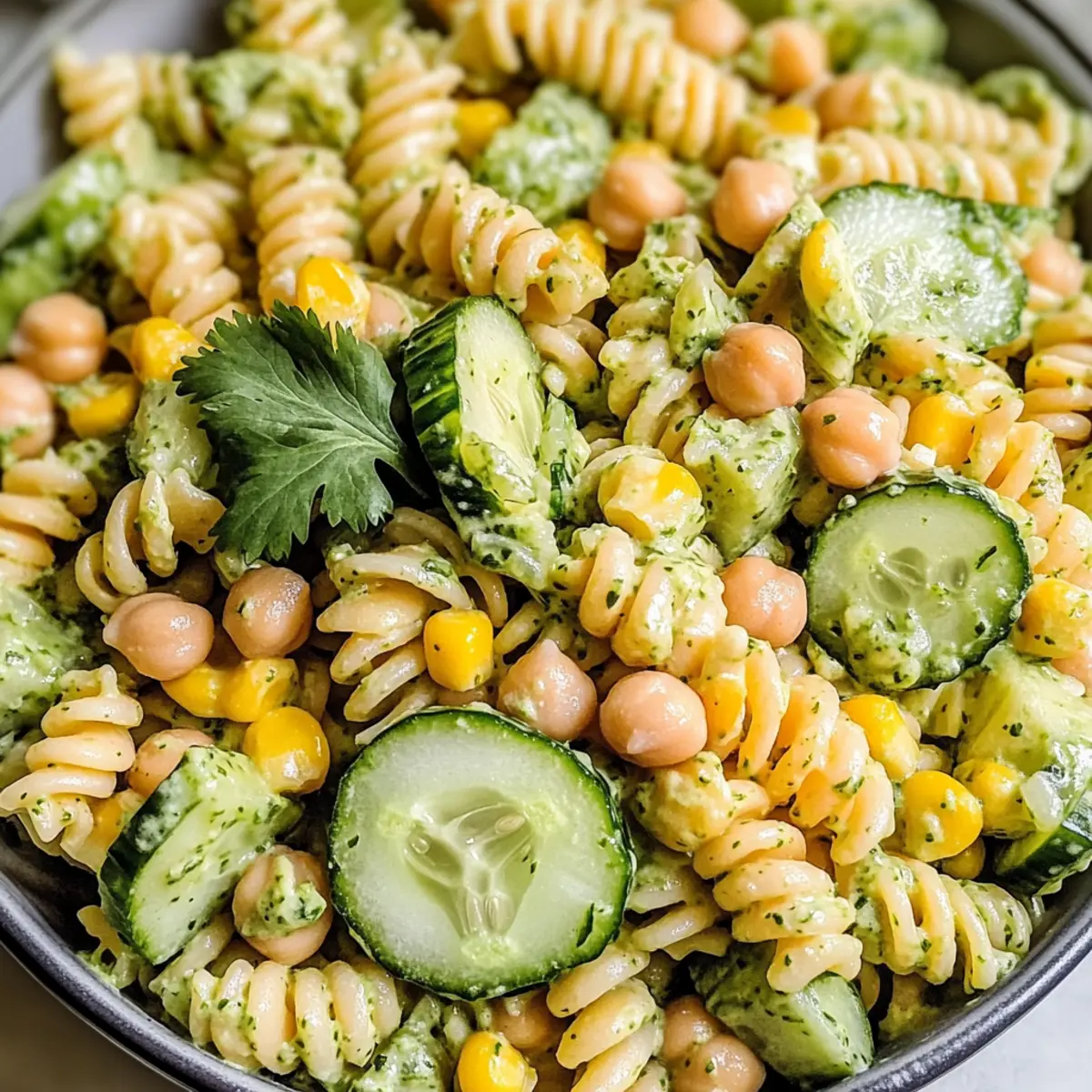 Koriander Limetten Nudelsalat: Gesund und Lecker!