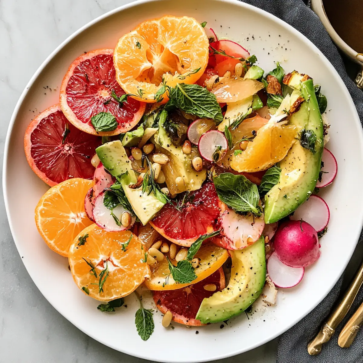 Zitrus- und Fenchelsalat für frische Frühlingsmomente