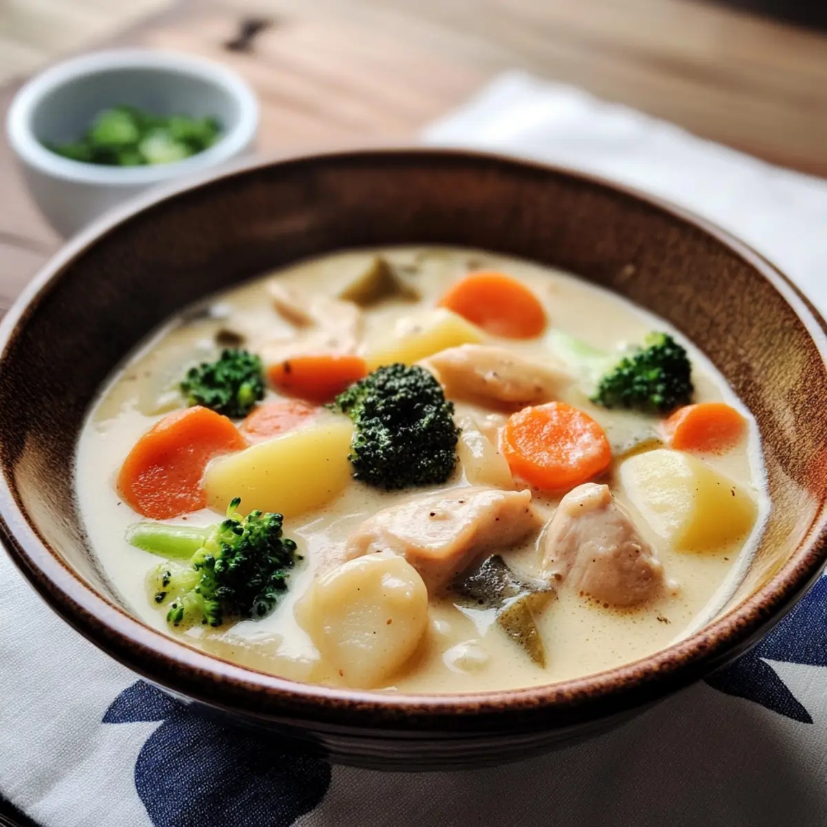 Cremiger Creme-Eintopf für kalte Tage