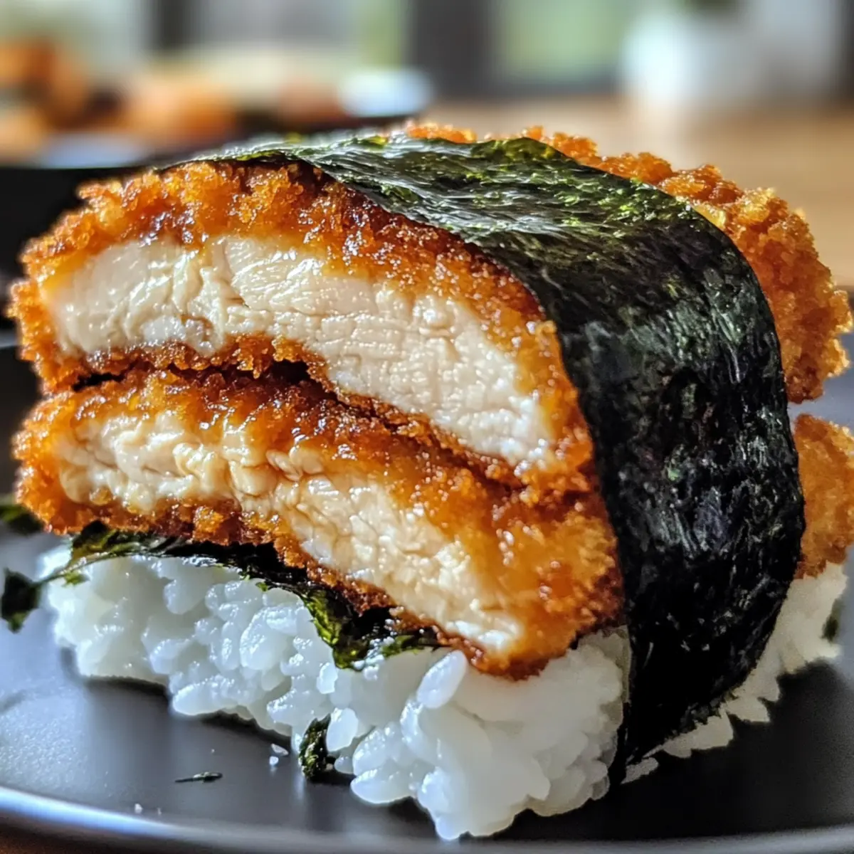 Crispy Hähnchen Katsu Musubi Einfach Selber Machen