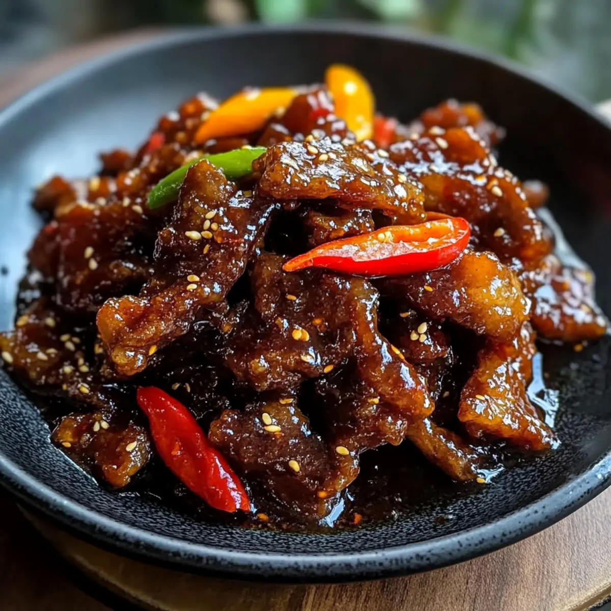 Knuspriges Chilli-Rindfleisch für echte Genussmomente